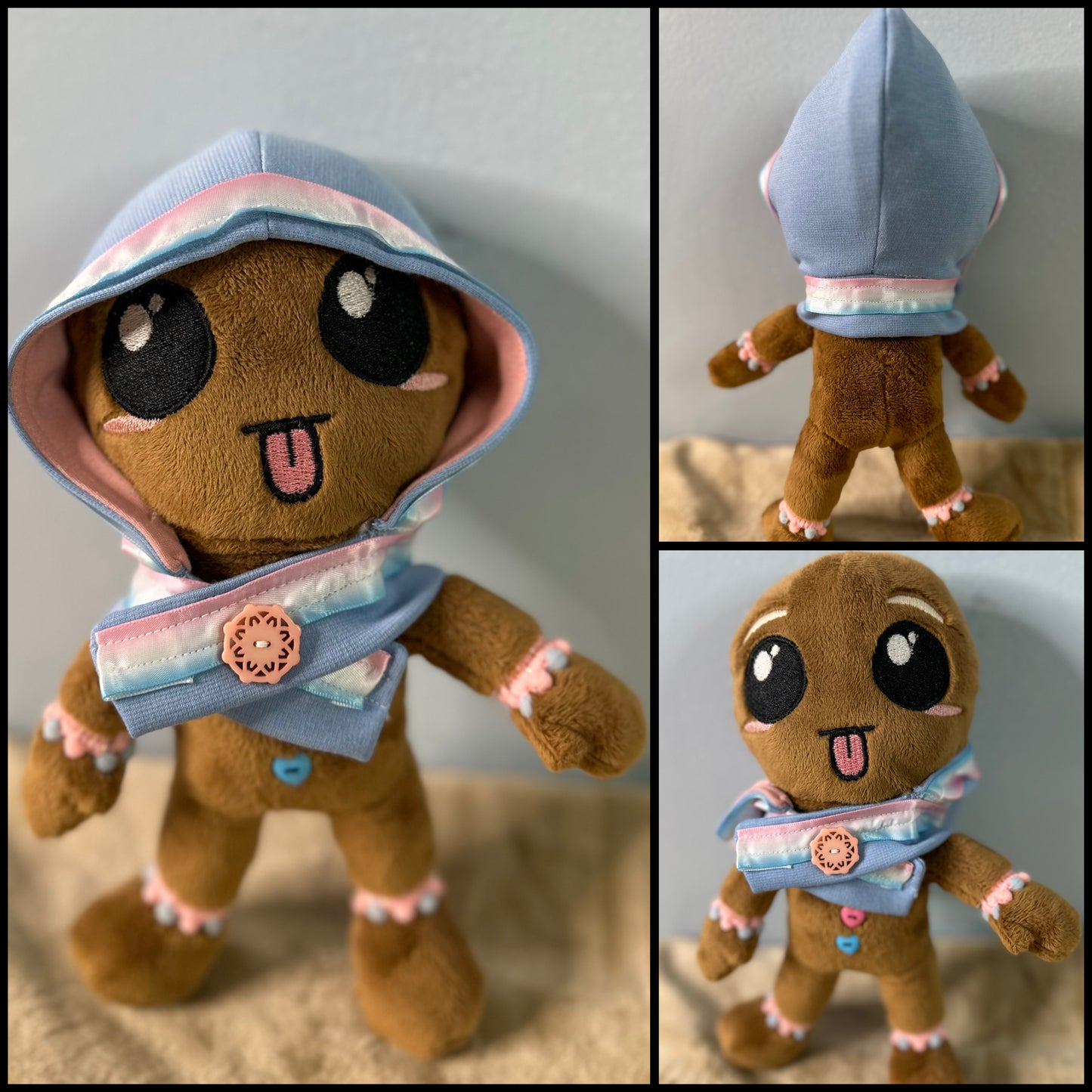 Gingies: Gingerbread People Plushies