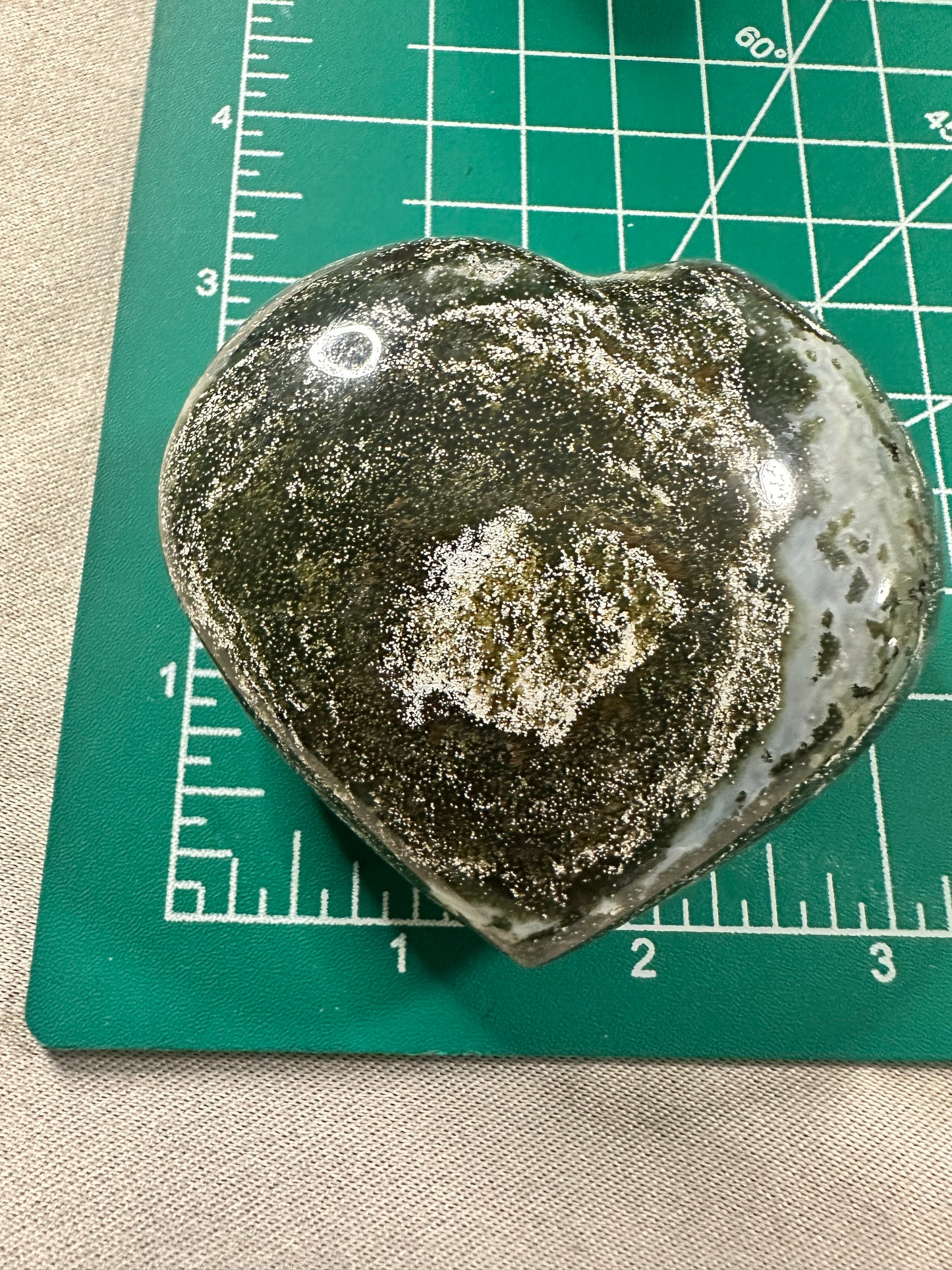 Sea Jasper Hearts