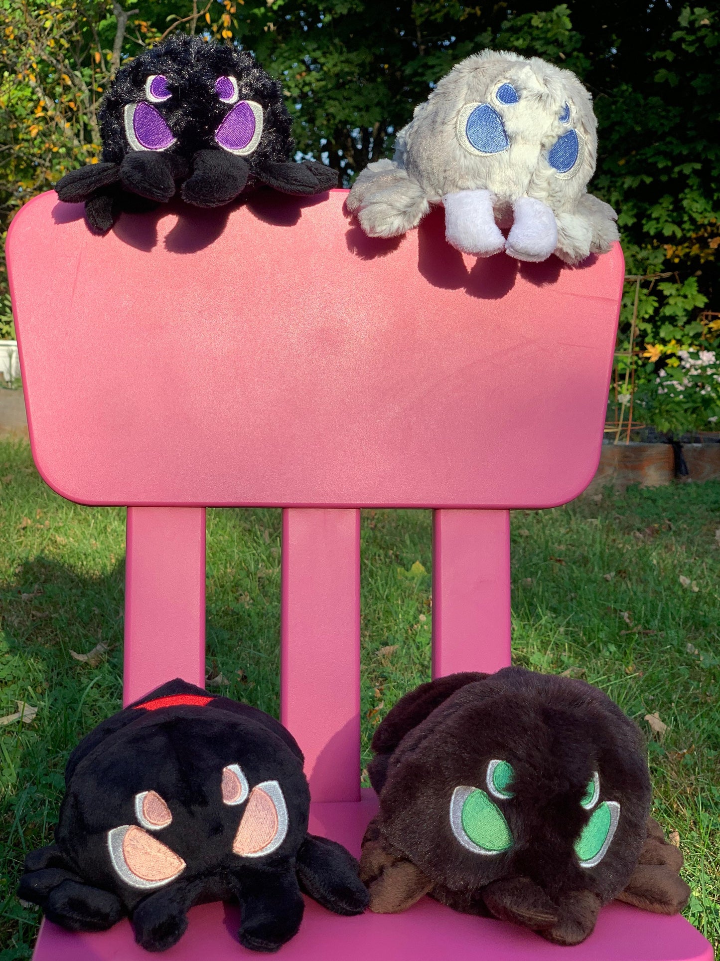 Spider Plushies
