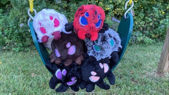 Spider Plushies