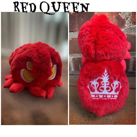 Faux Fur Spider Plushies