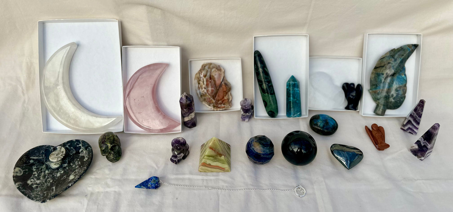 Crystals, Gemstones & Fossils