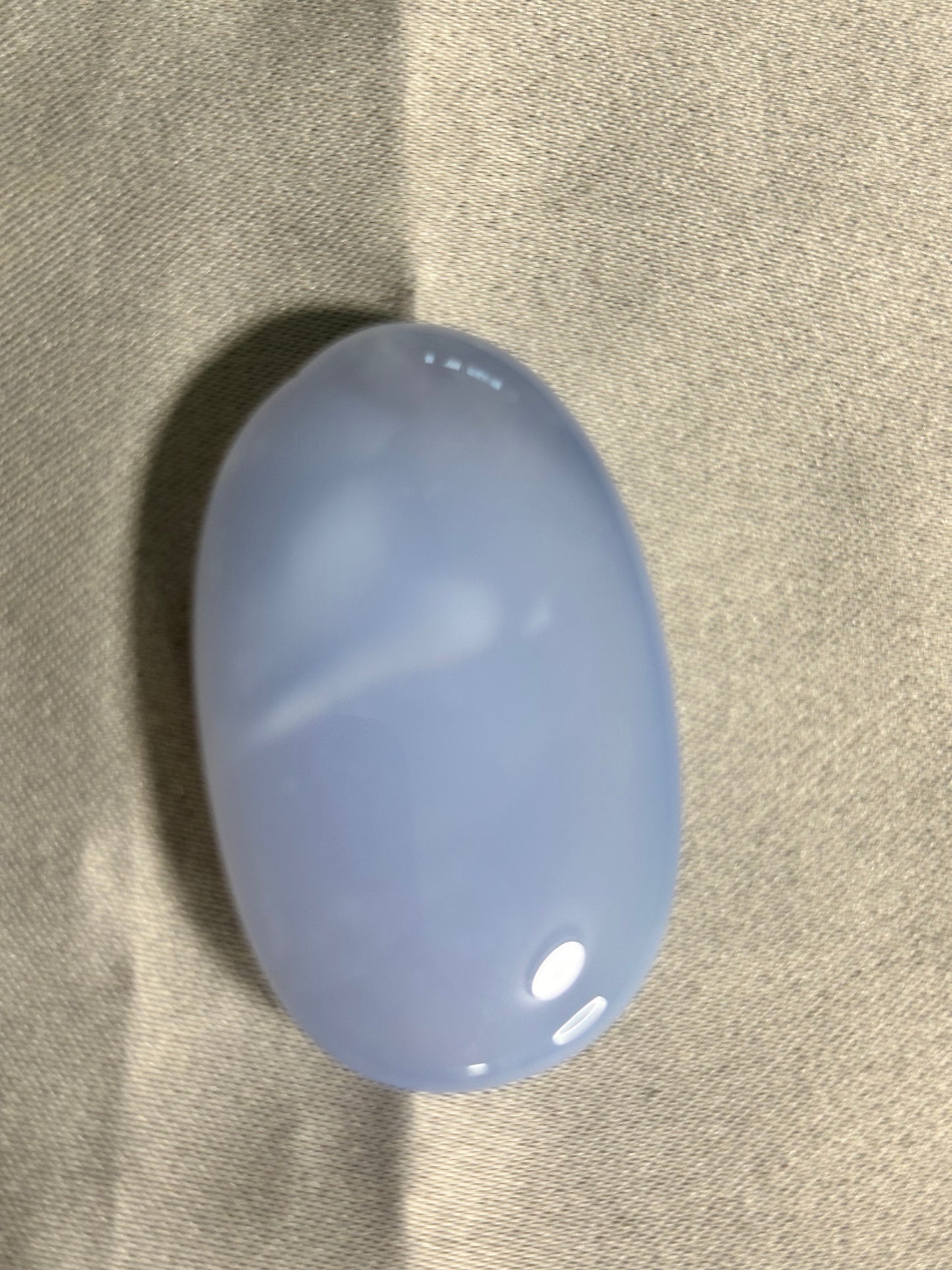 Blue Chalcedony Palm Stones