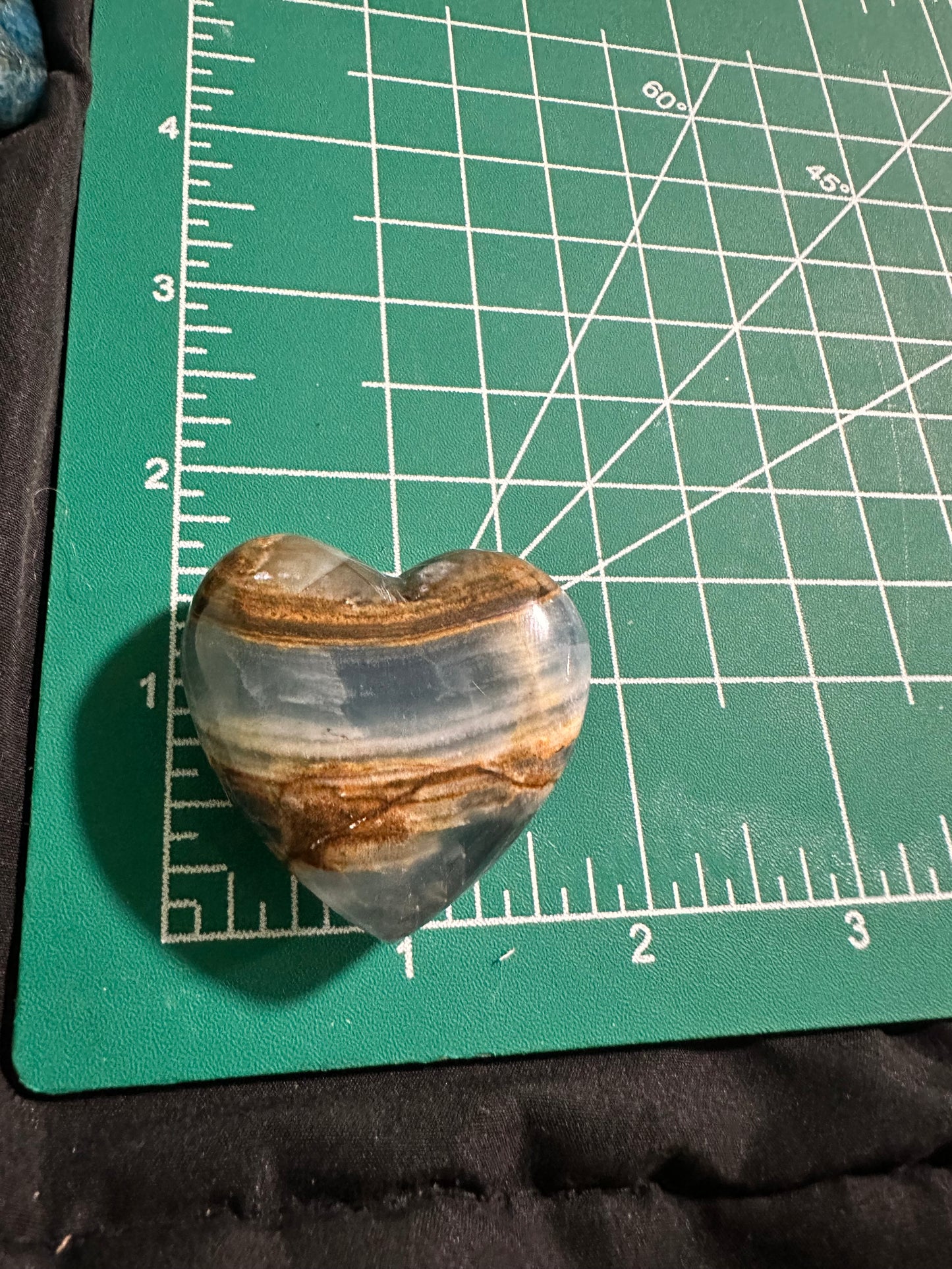 Blue Calcite Carvings