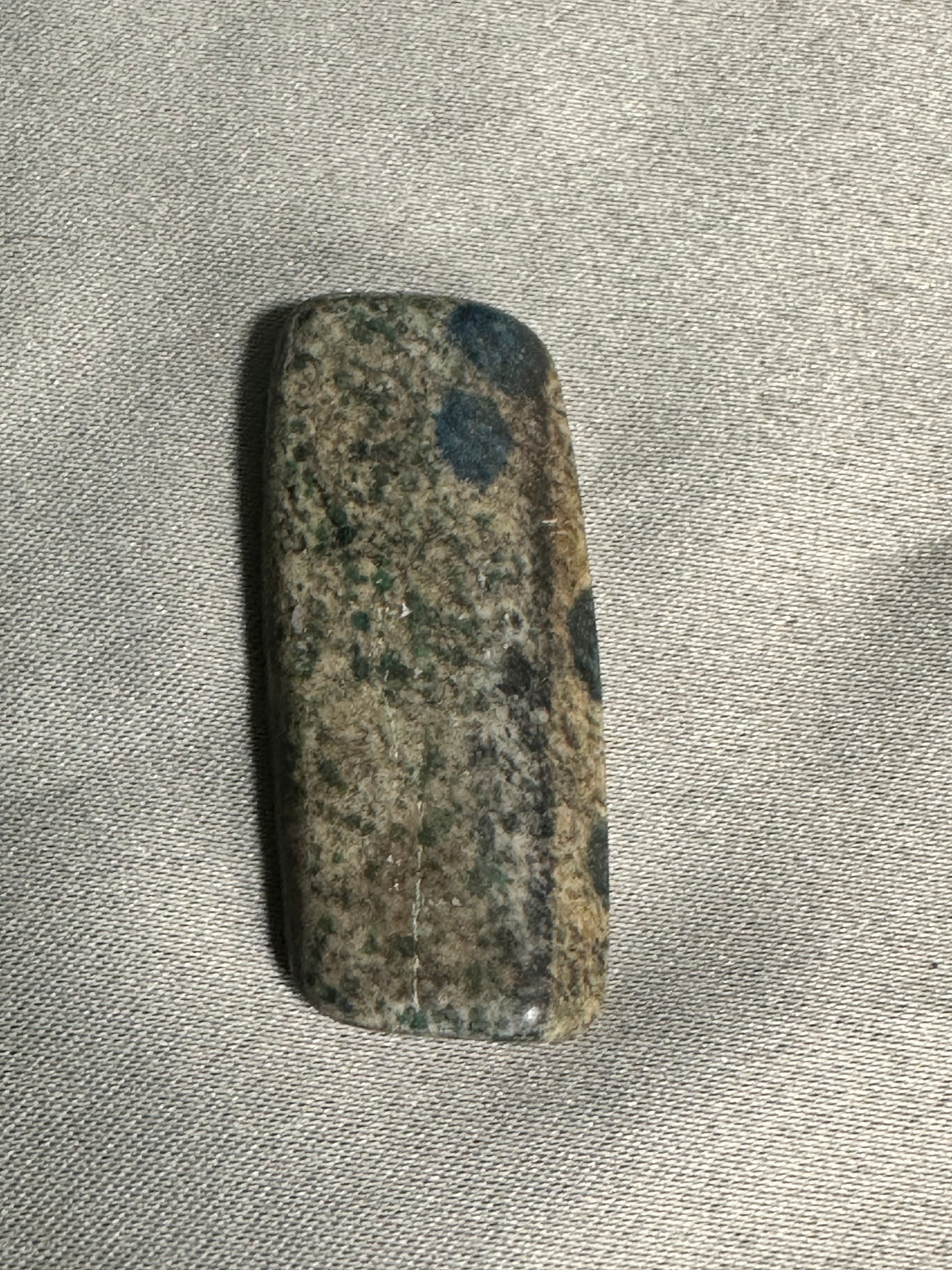 Azurite in Granite (K2) Palm Stones