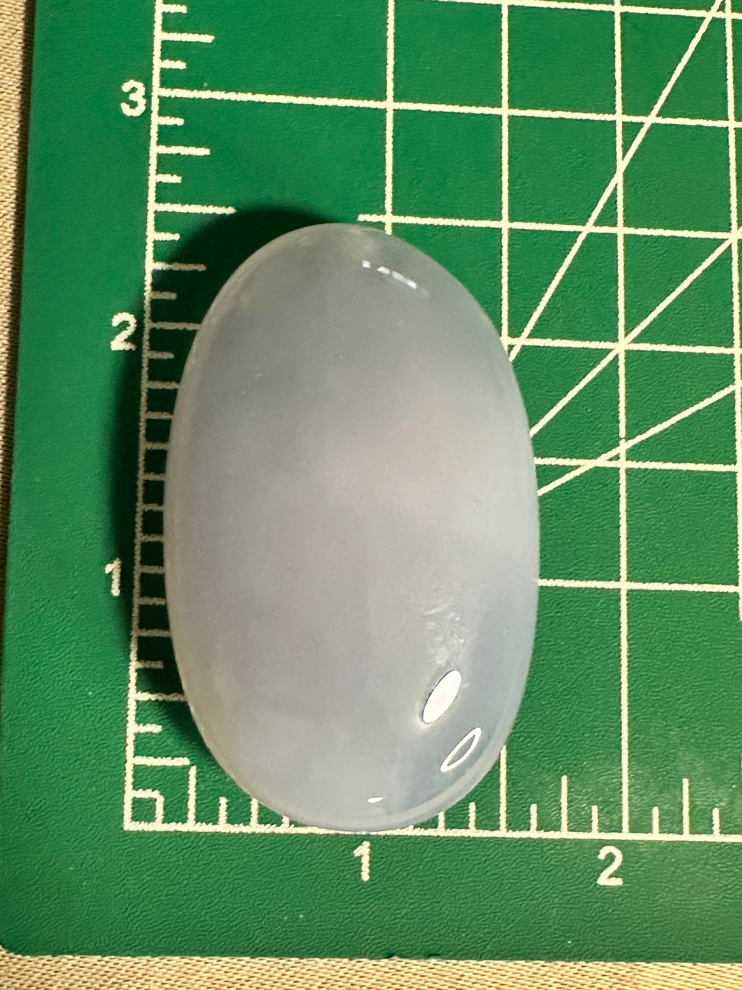 Blue Chalcedony Palm Stones