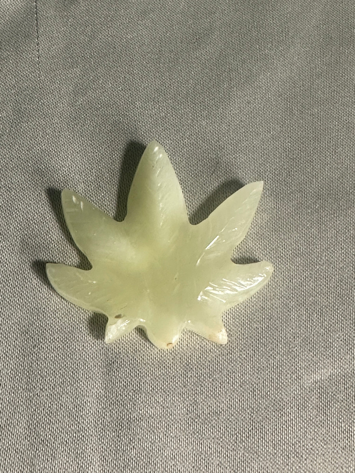 Green Calcite Leaf