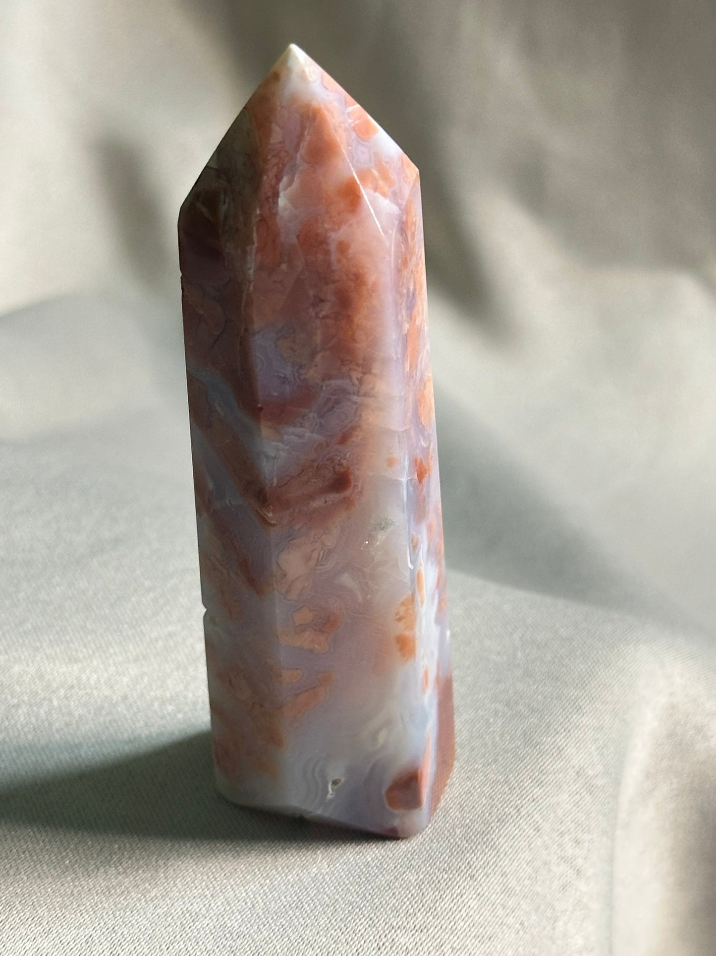 Cotton Candy Agate Towers