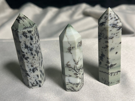 Dendritic Sage Jasper Towers