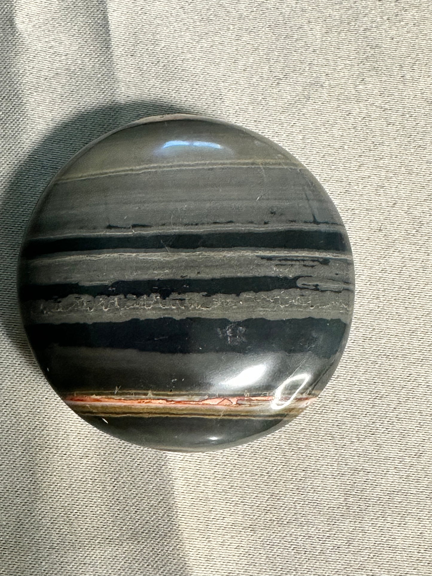 Banded Onyx Palm Stone & Pyramid