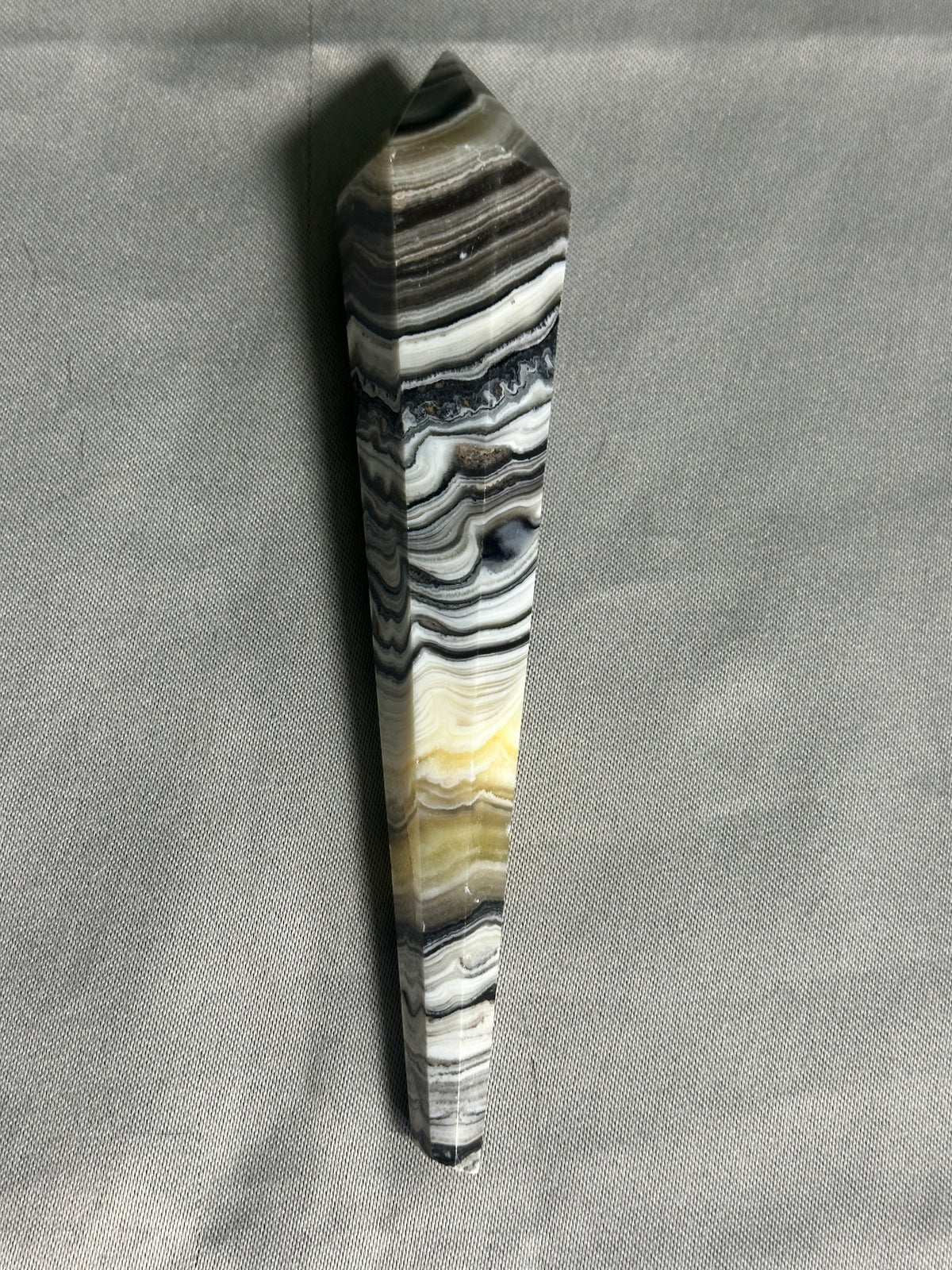 Zebra Jasper Wand