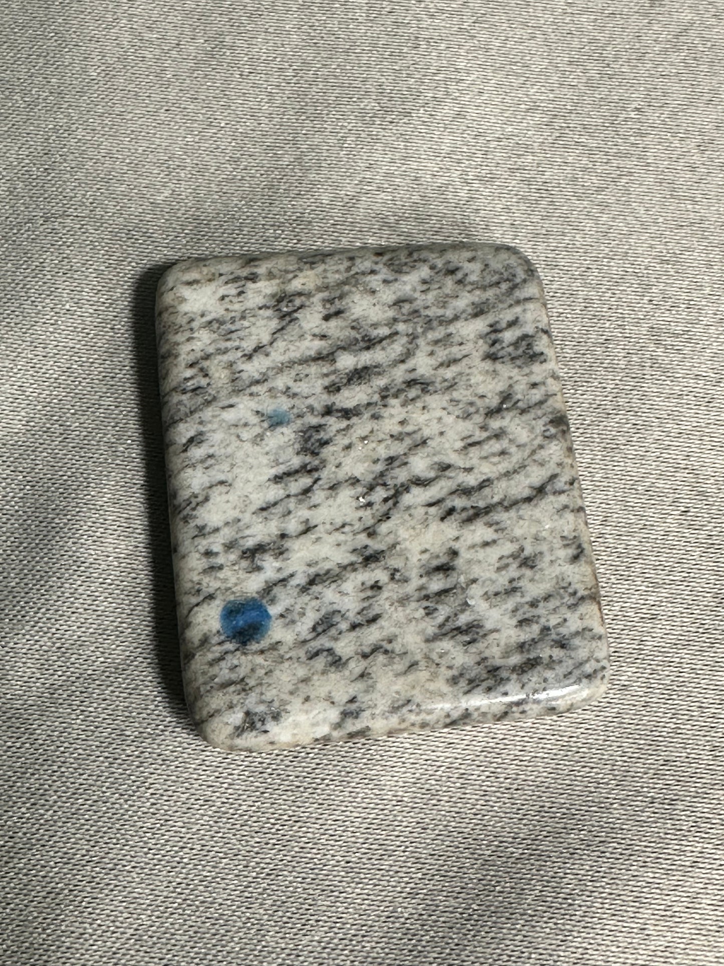 Azurite in Granite (K2) Palm Stones