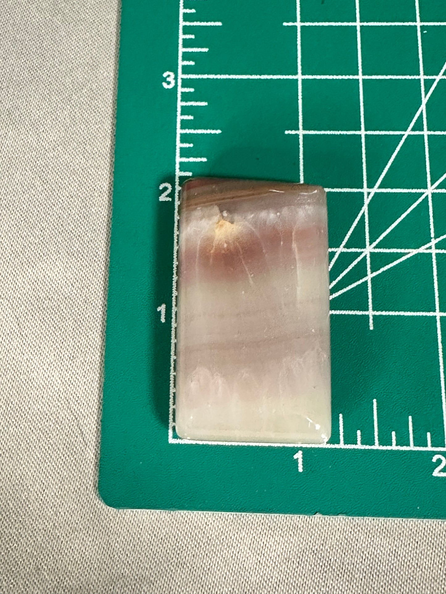 Watermelon Calcite Palm Stones