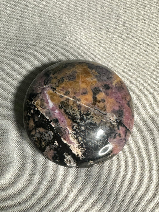 Rhodonite Palm Stone