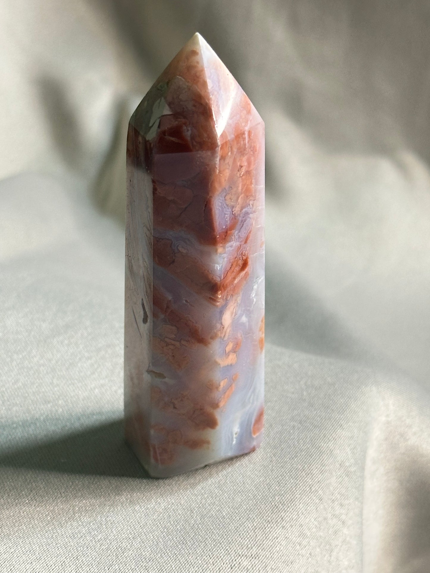 Cotton Candy Agate Towers