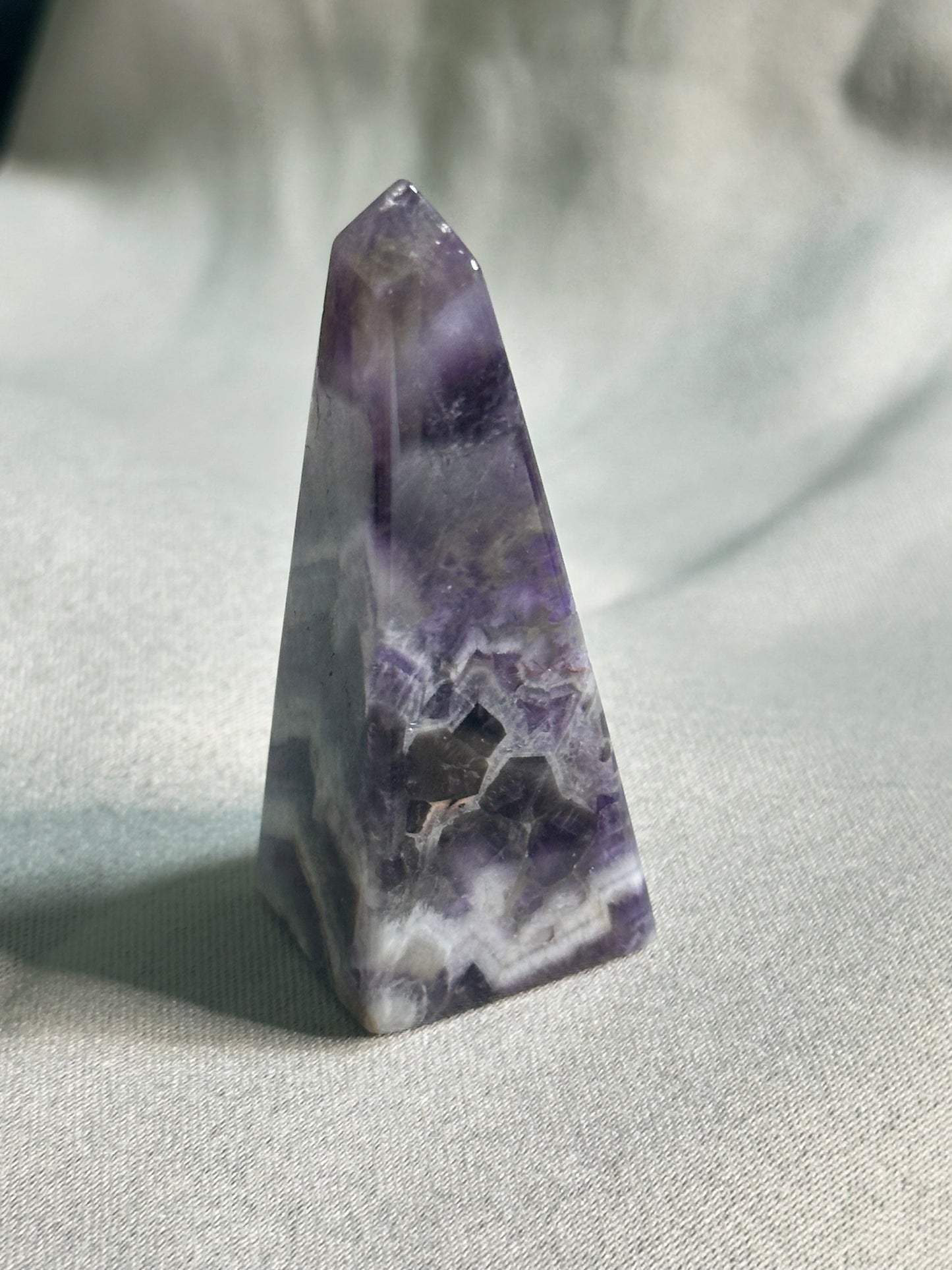 Chevron Amethyst Tower