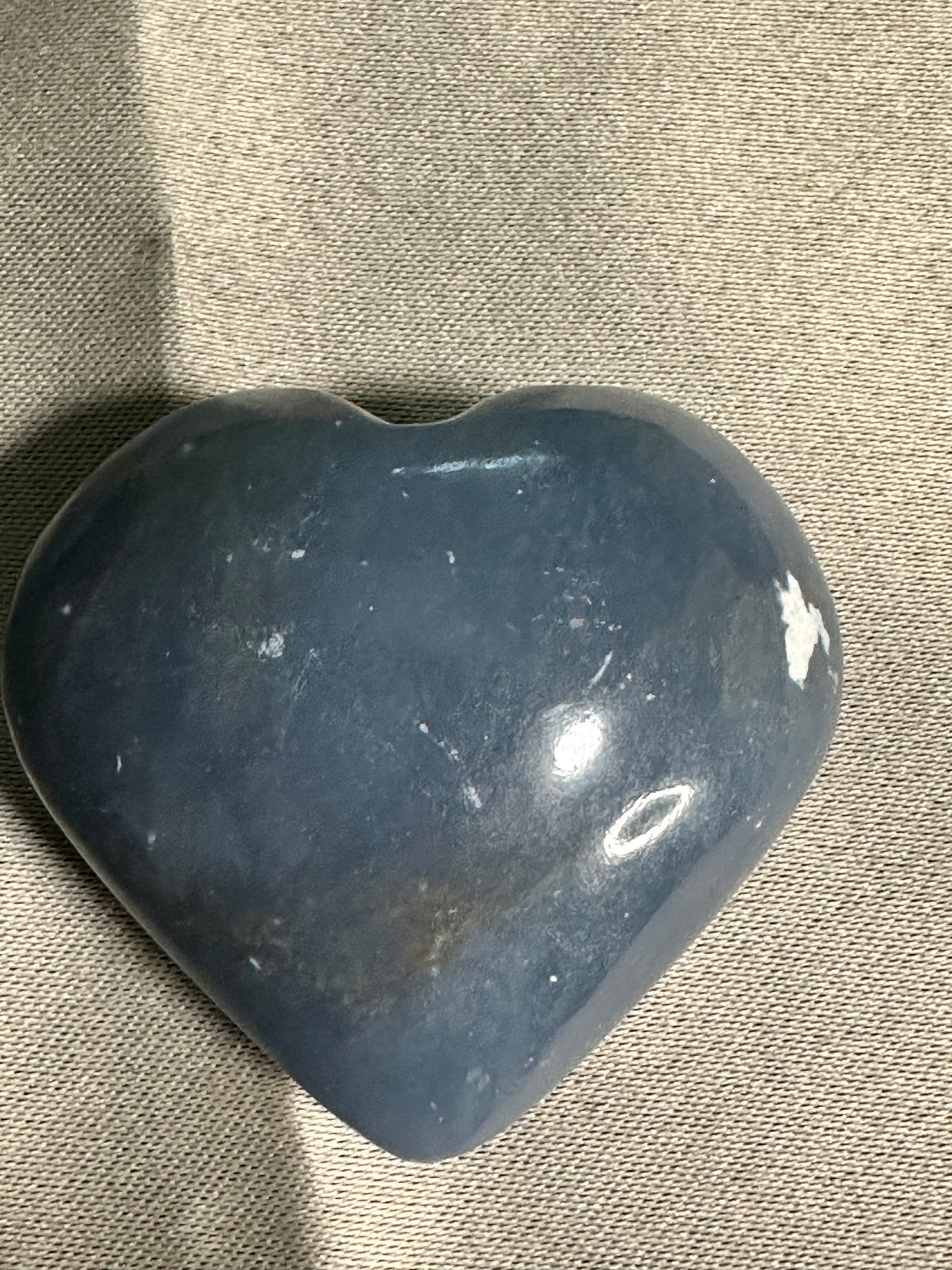 Angelite Heart