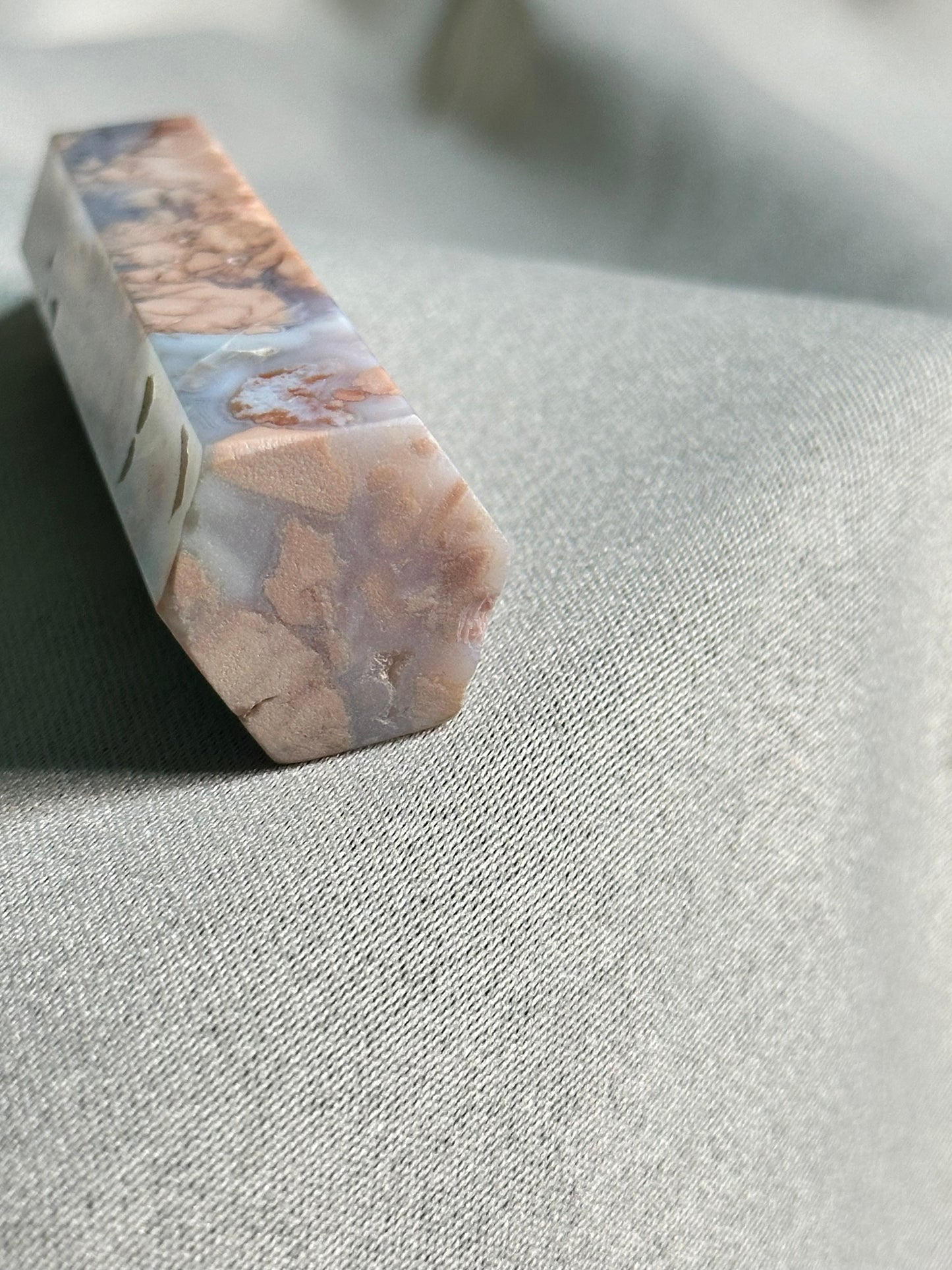 Cotton Candy Agate Towers