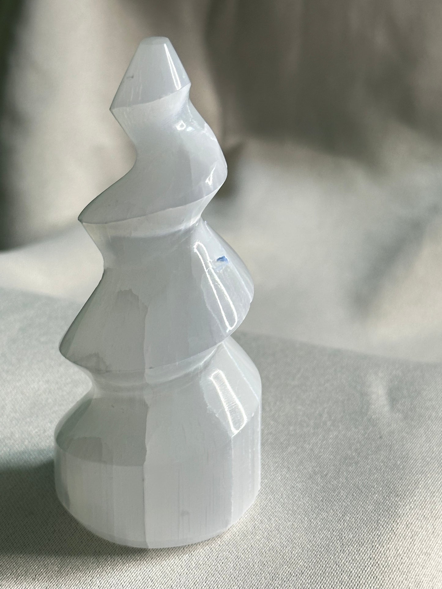 Satin Spar/Selenite Spiral