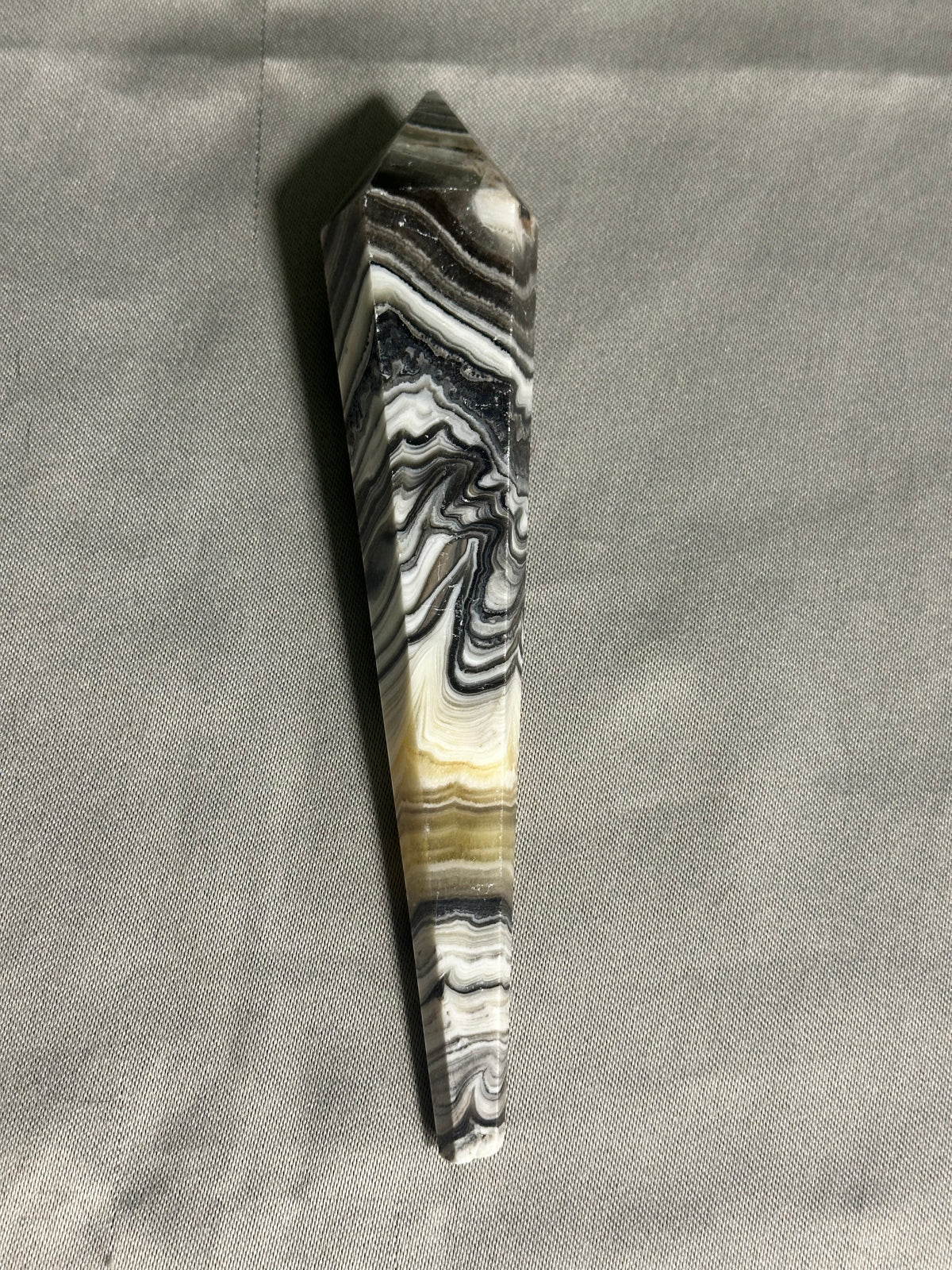 Zebra Jasper Wand