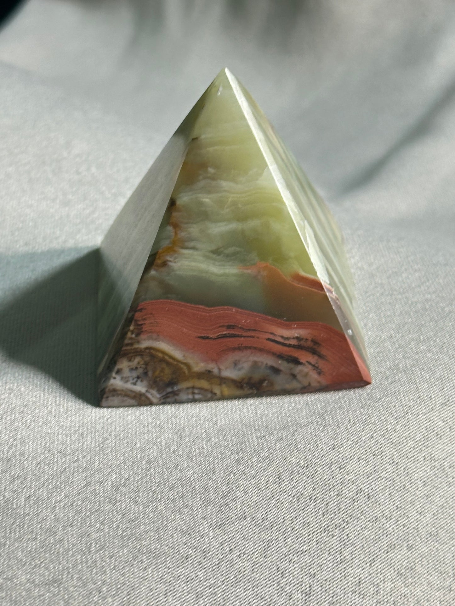 Banded Onyx Pyramid