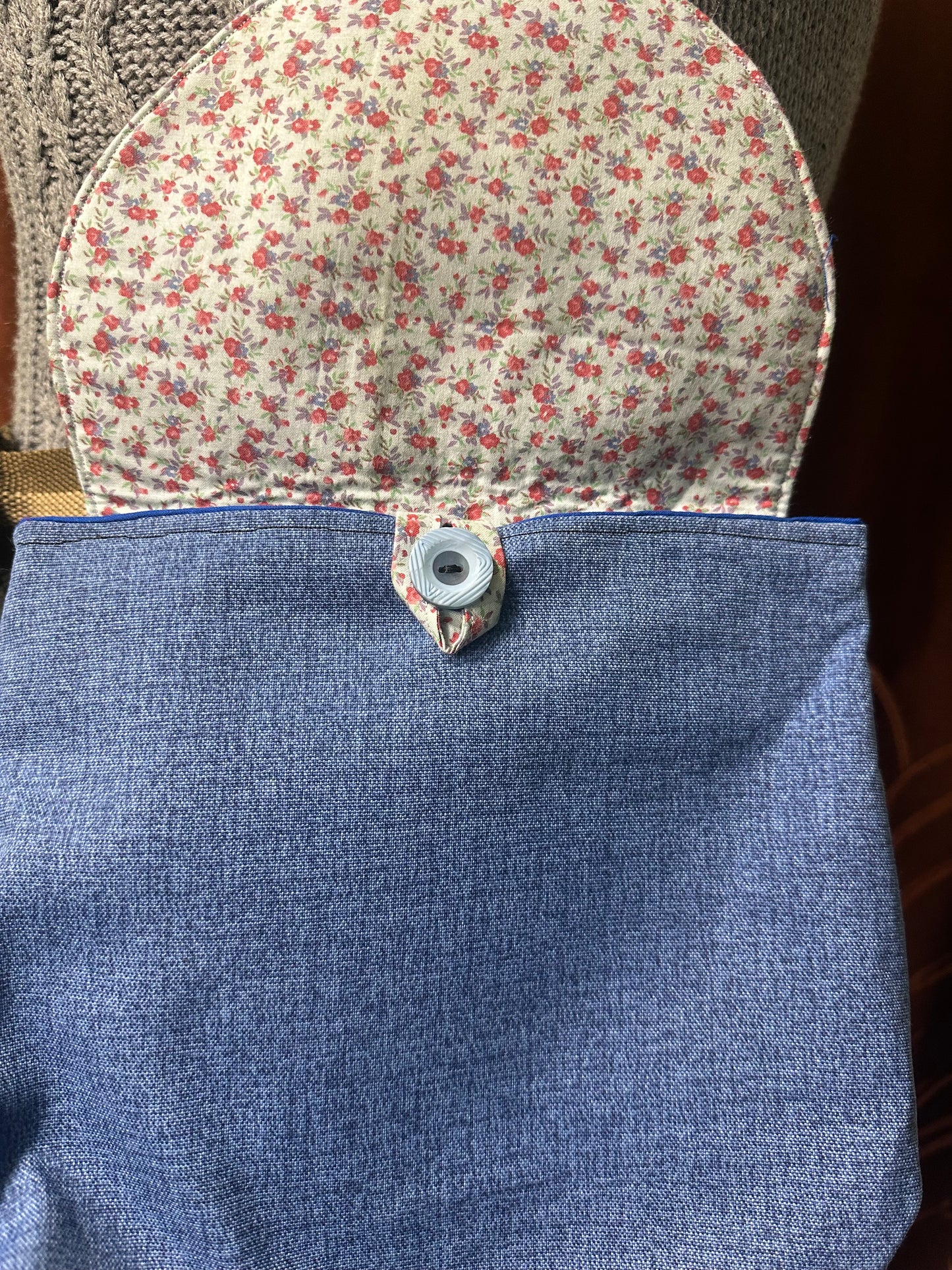 Embroidered Hip Satchels