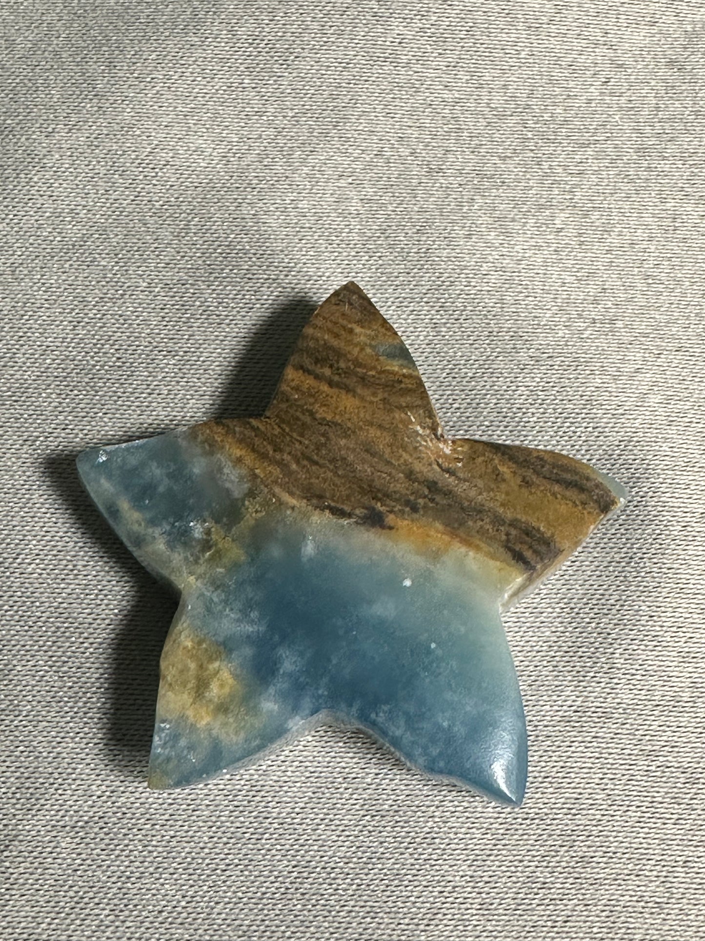 Blue Calcite Carvings