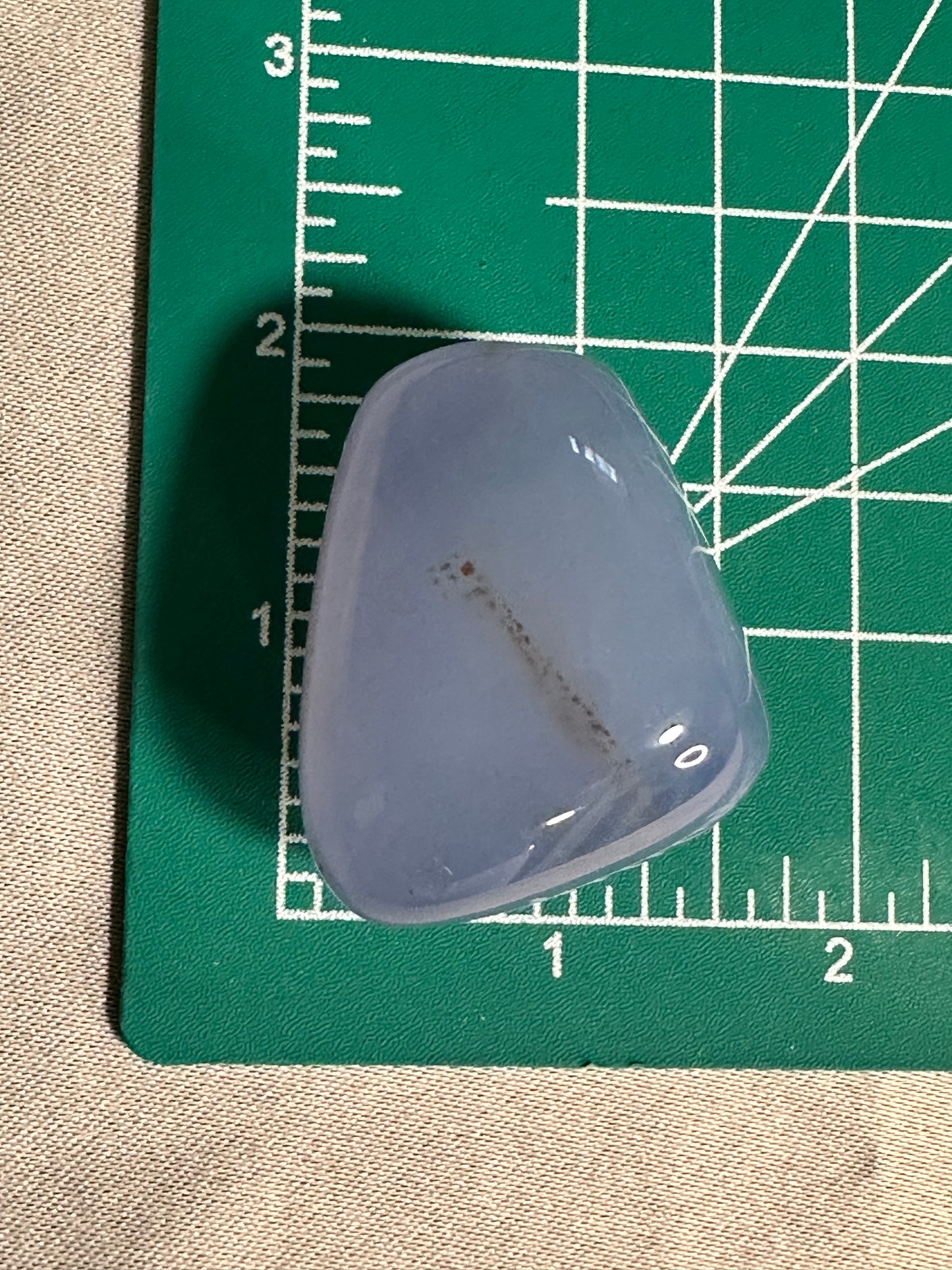 Blue Chalcedony Palm Stones