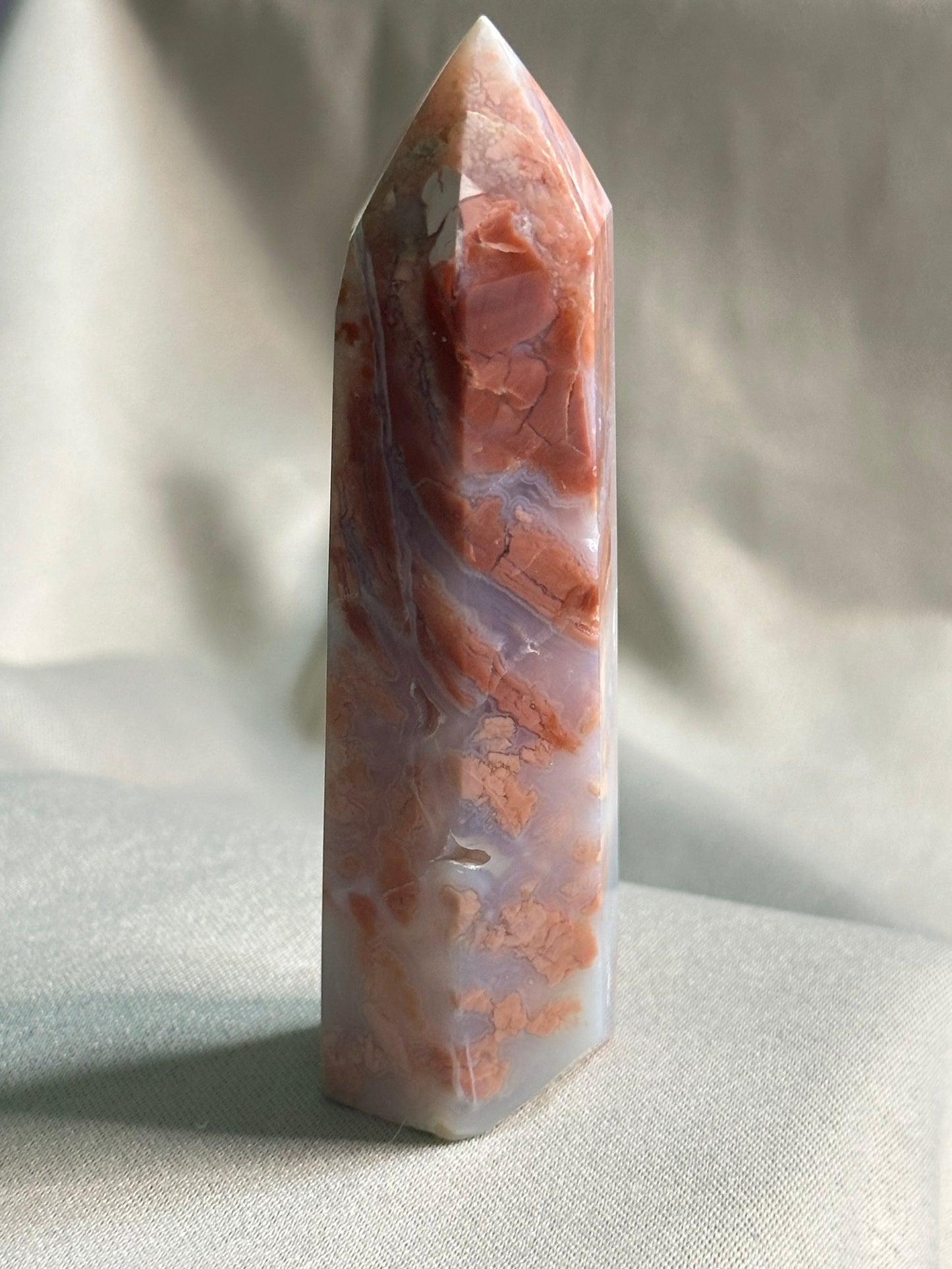 Cotton Candy Agate Towers