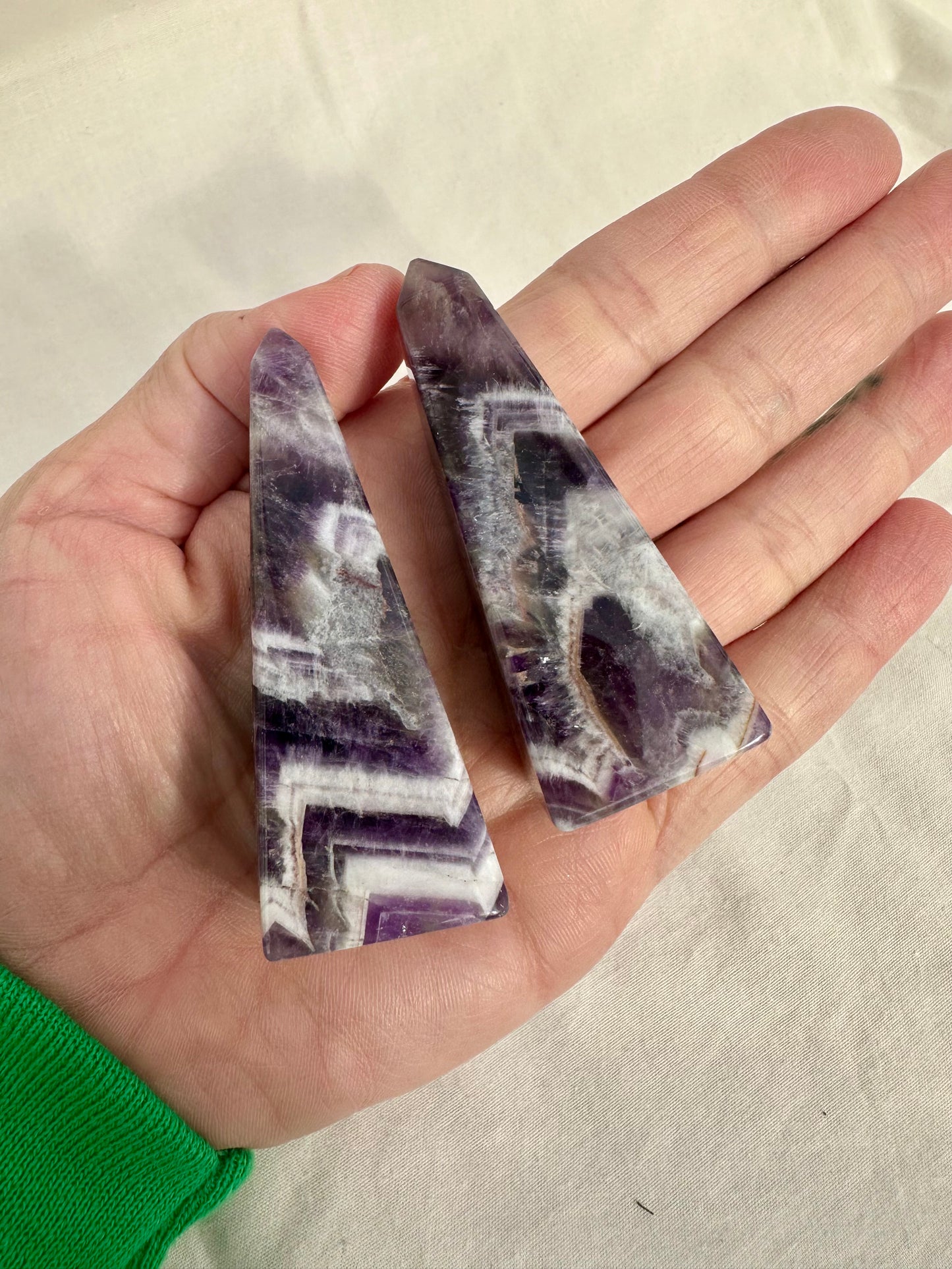 Chevron Amethyst Tower