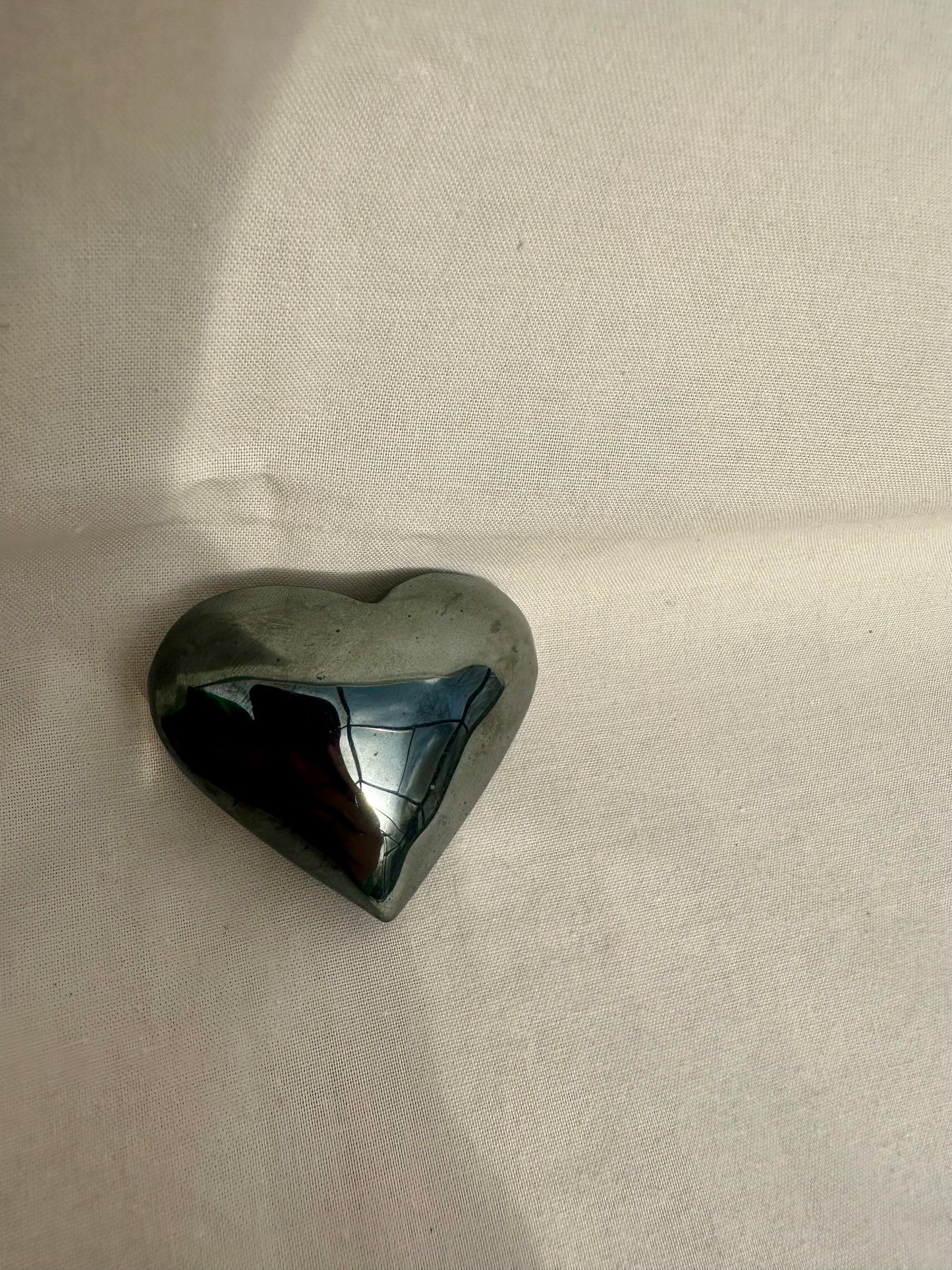 Hematite Heart