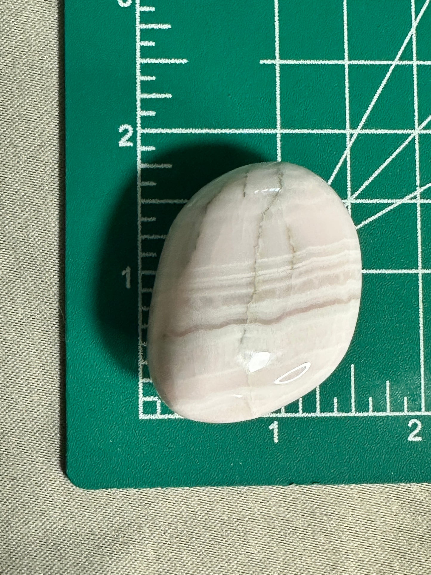 Pink Mangano Calcite Palm Stones