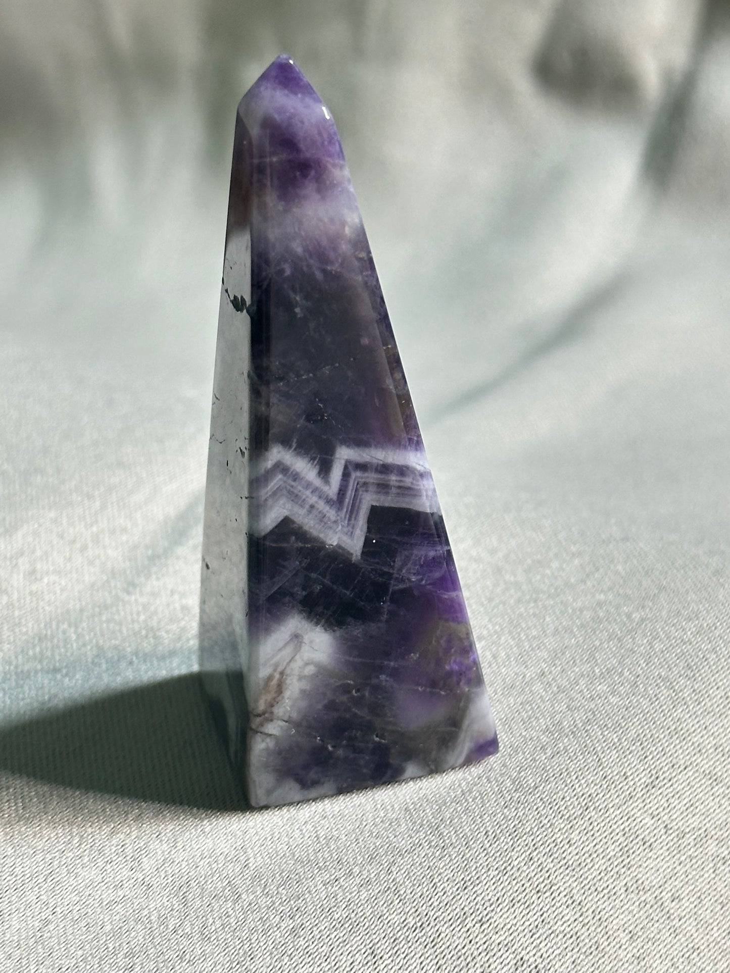 Chevron Amethyst Tower
