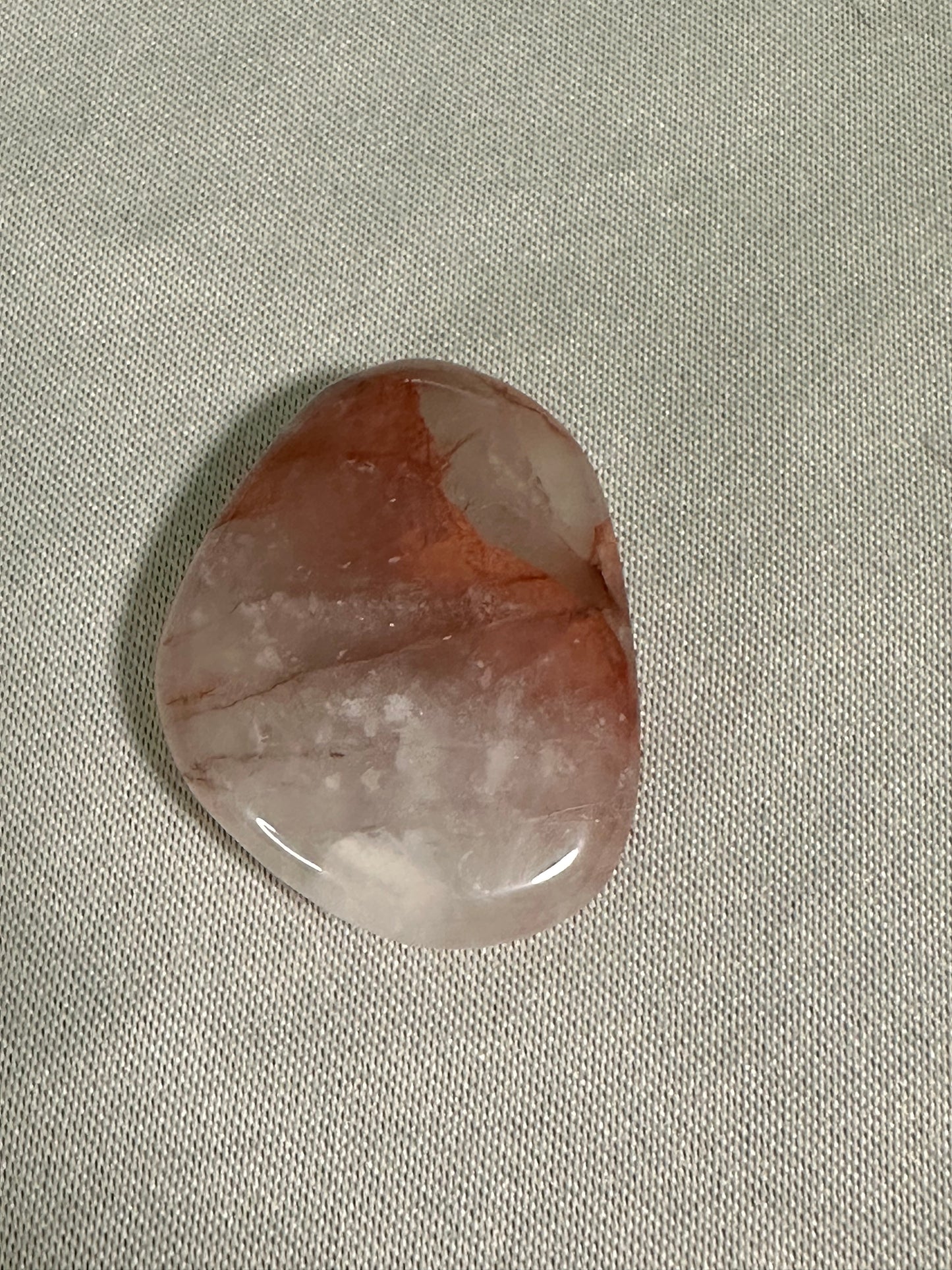 Fire Quartz Palm Stones