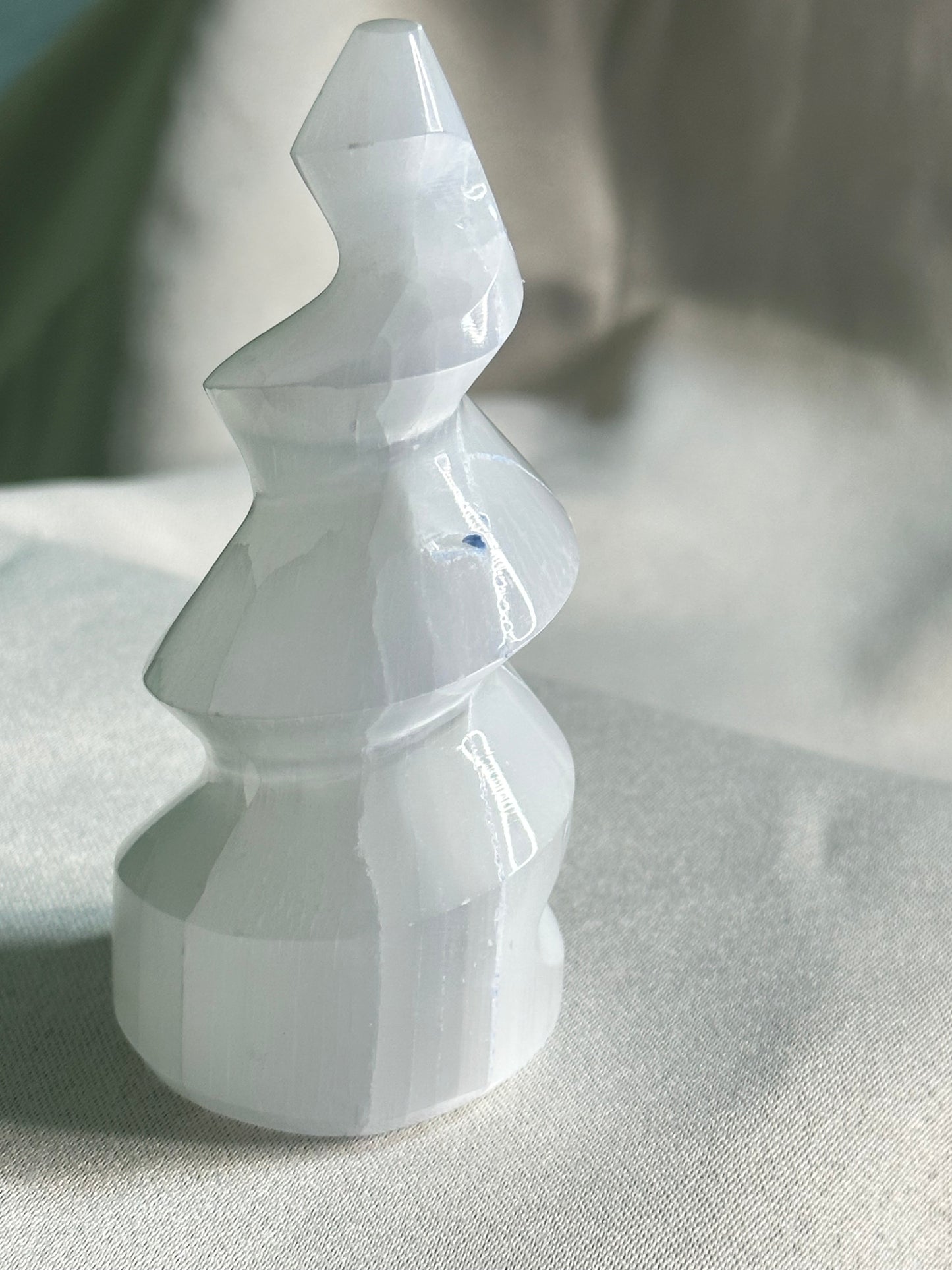 Satin Spar/Selenite Spiral