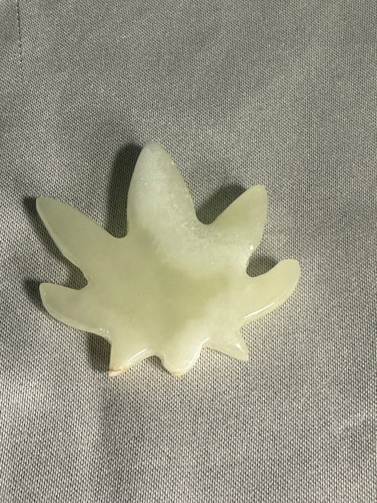 Green Calcite Leaf