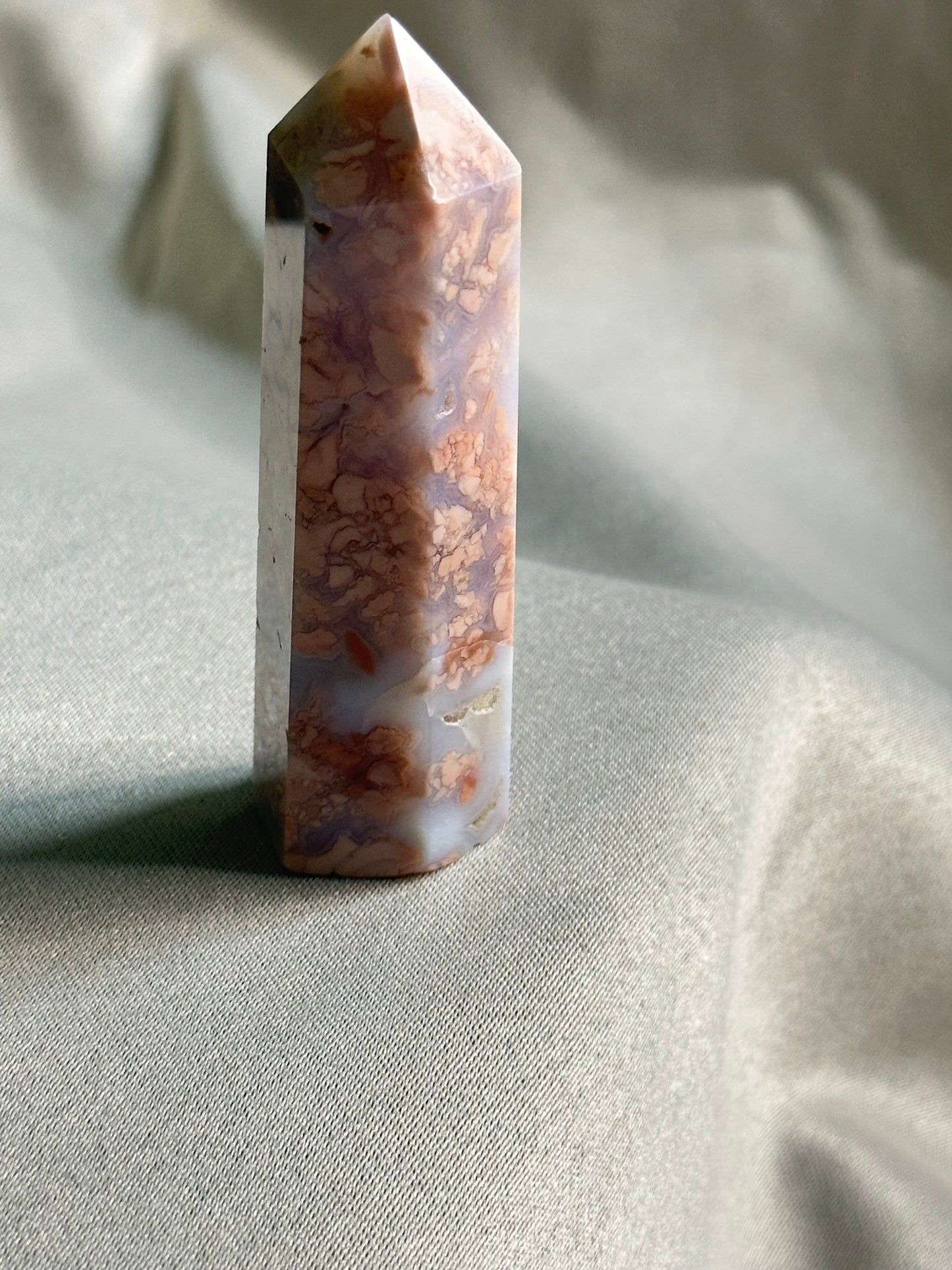 Cotton Candy Agate Towers