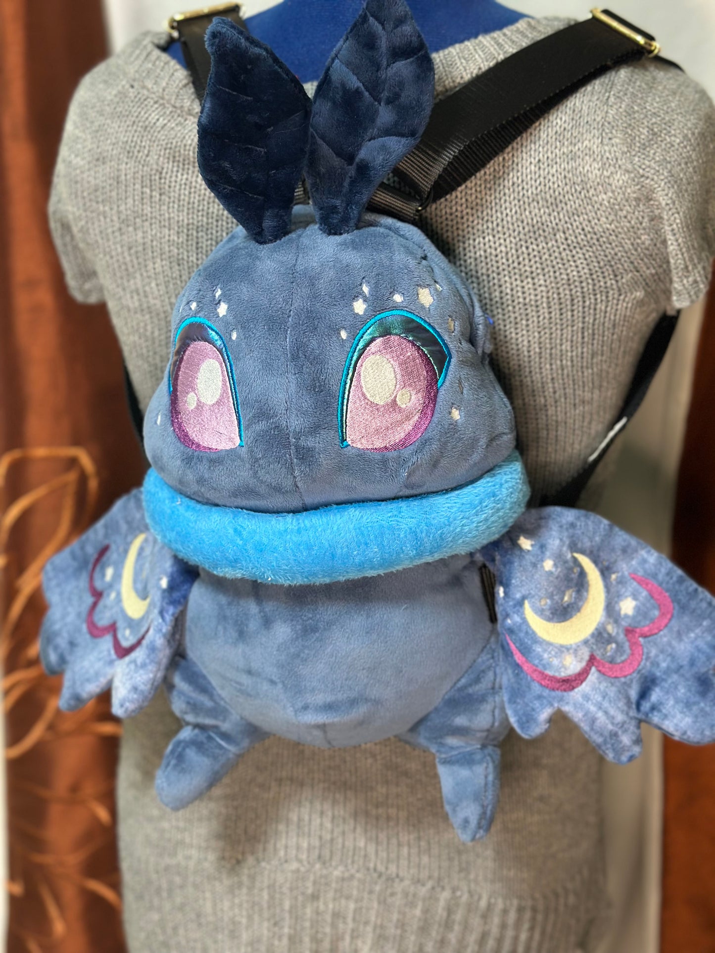 Moth Plush Backpacks