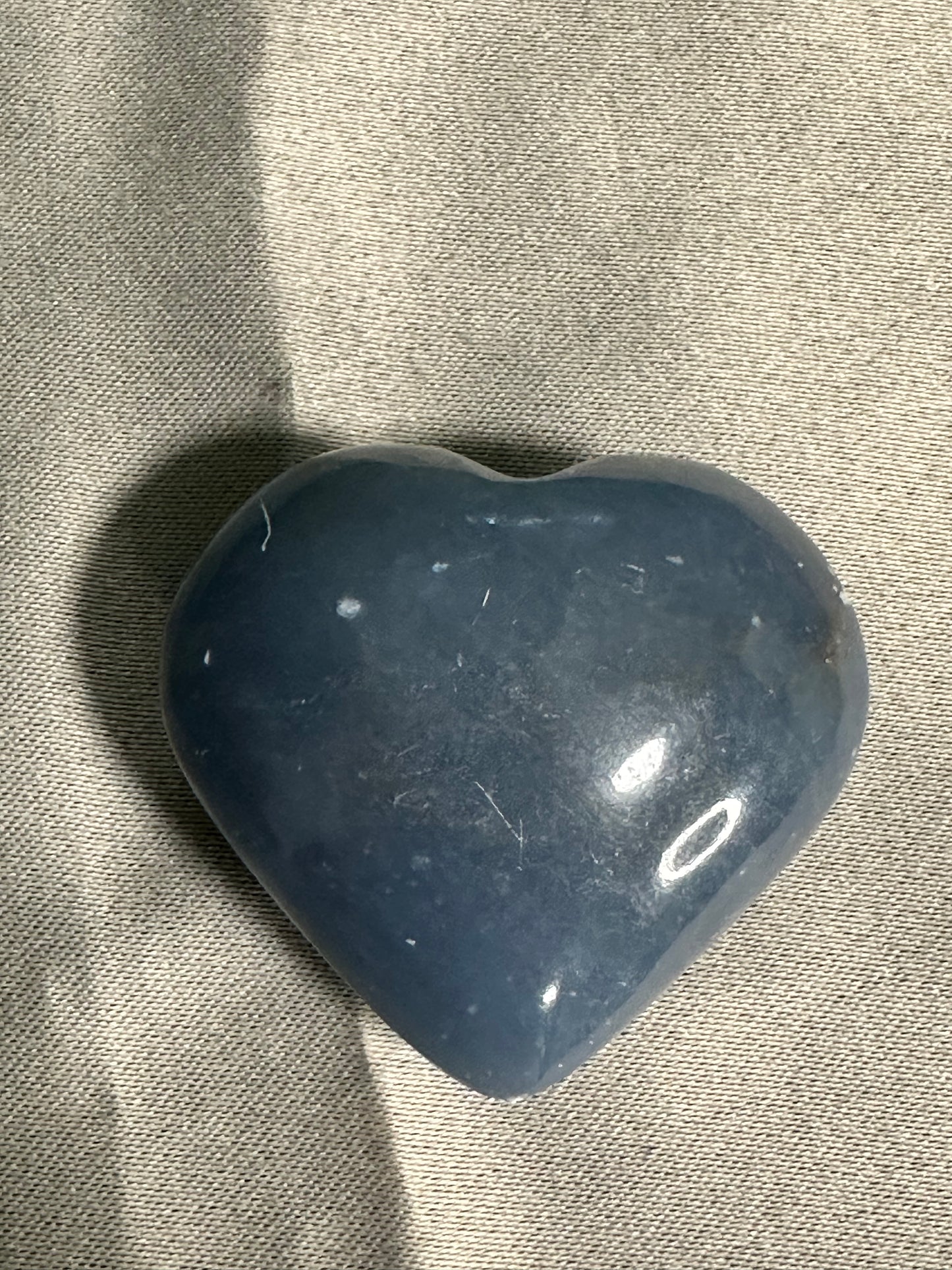 Angelite Heart