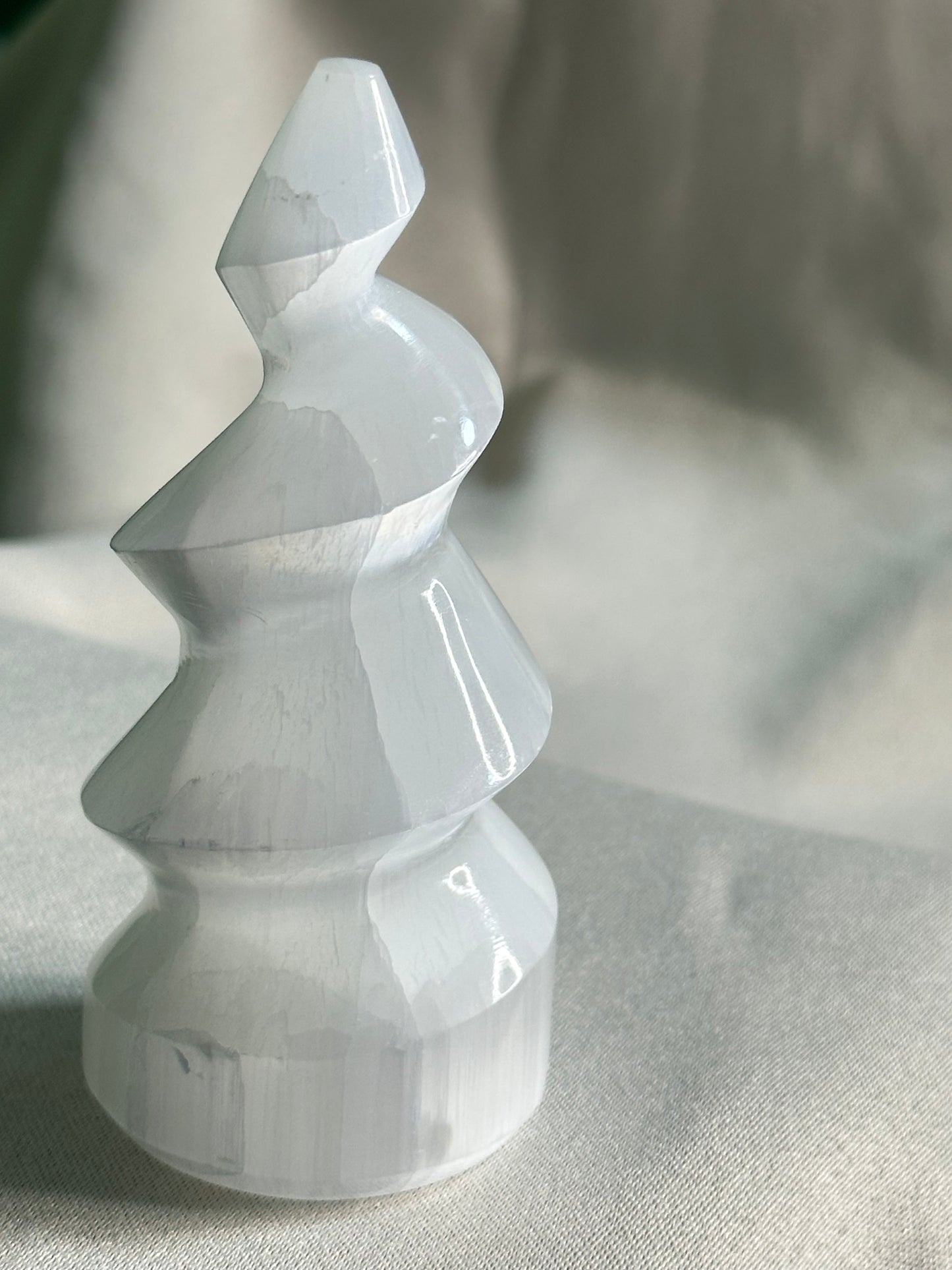Satin Spar/Selenite Spiral