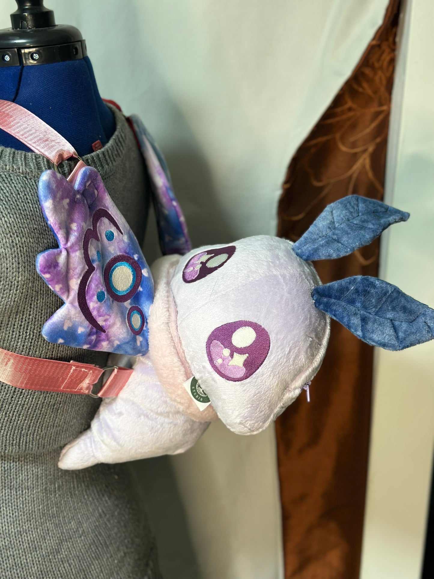 Moth Plush Backpacks