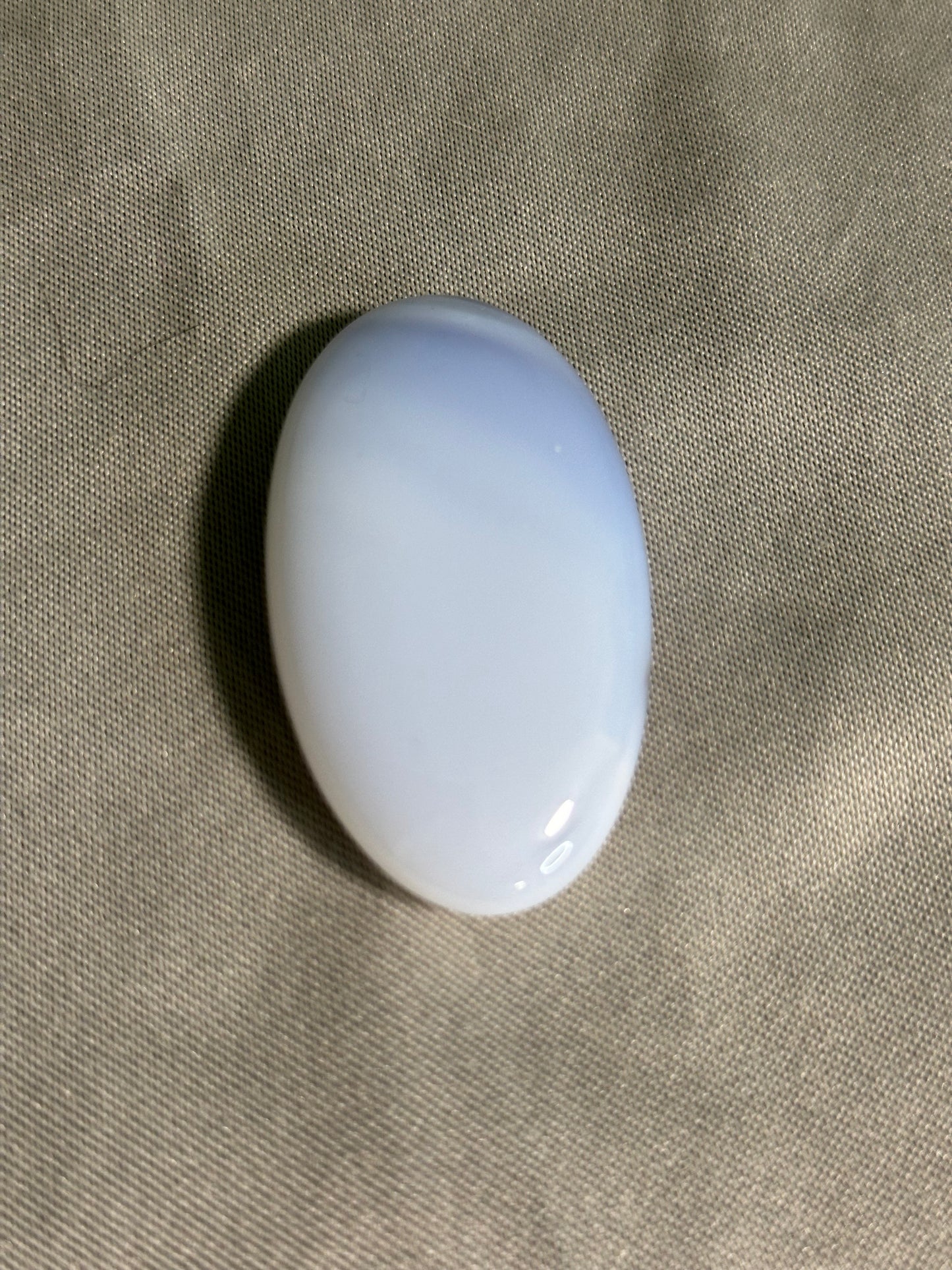 Blue Chalcedony Palm Stones