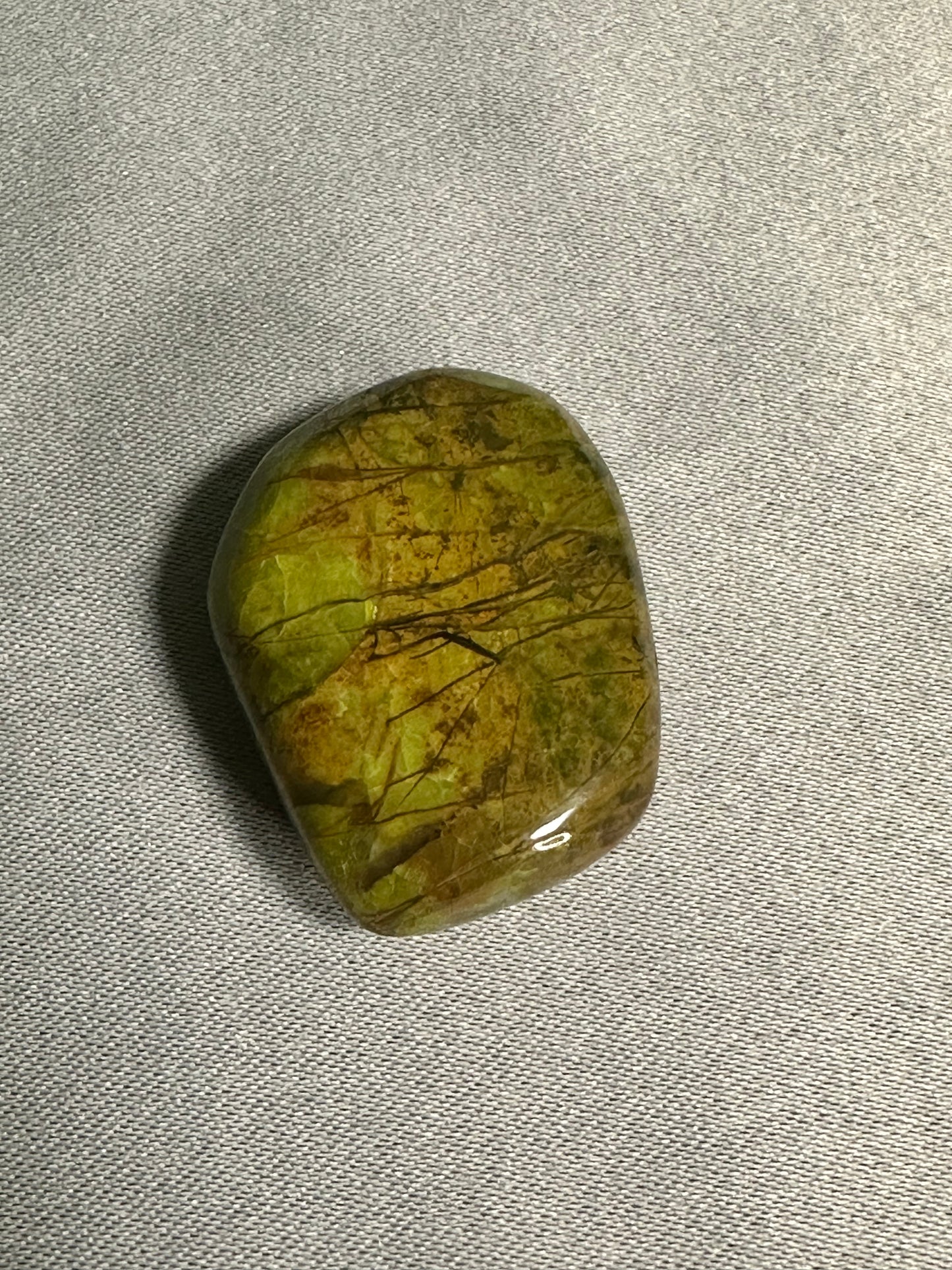 Green Opal Palm Stones