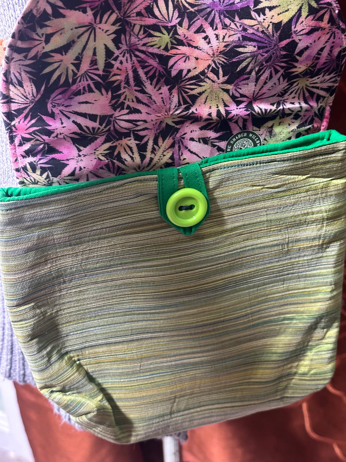 Embroidered Hip Satchels