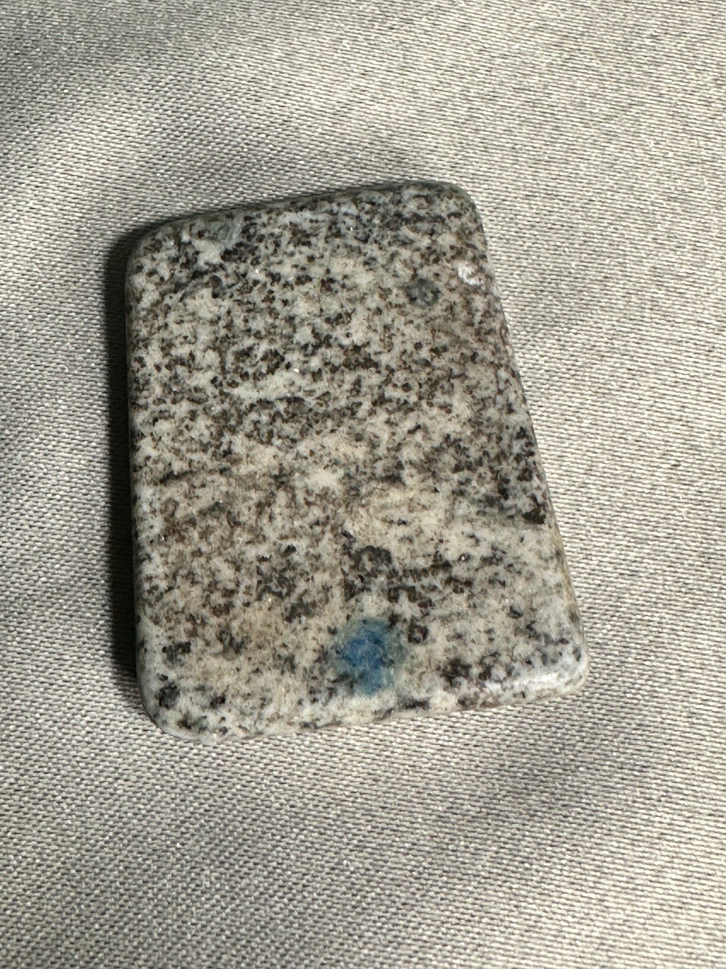 Azurite in Granite (K2) Palm Stones
