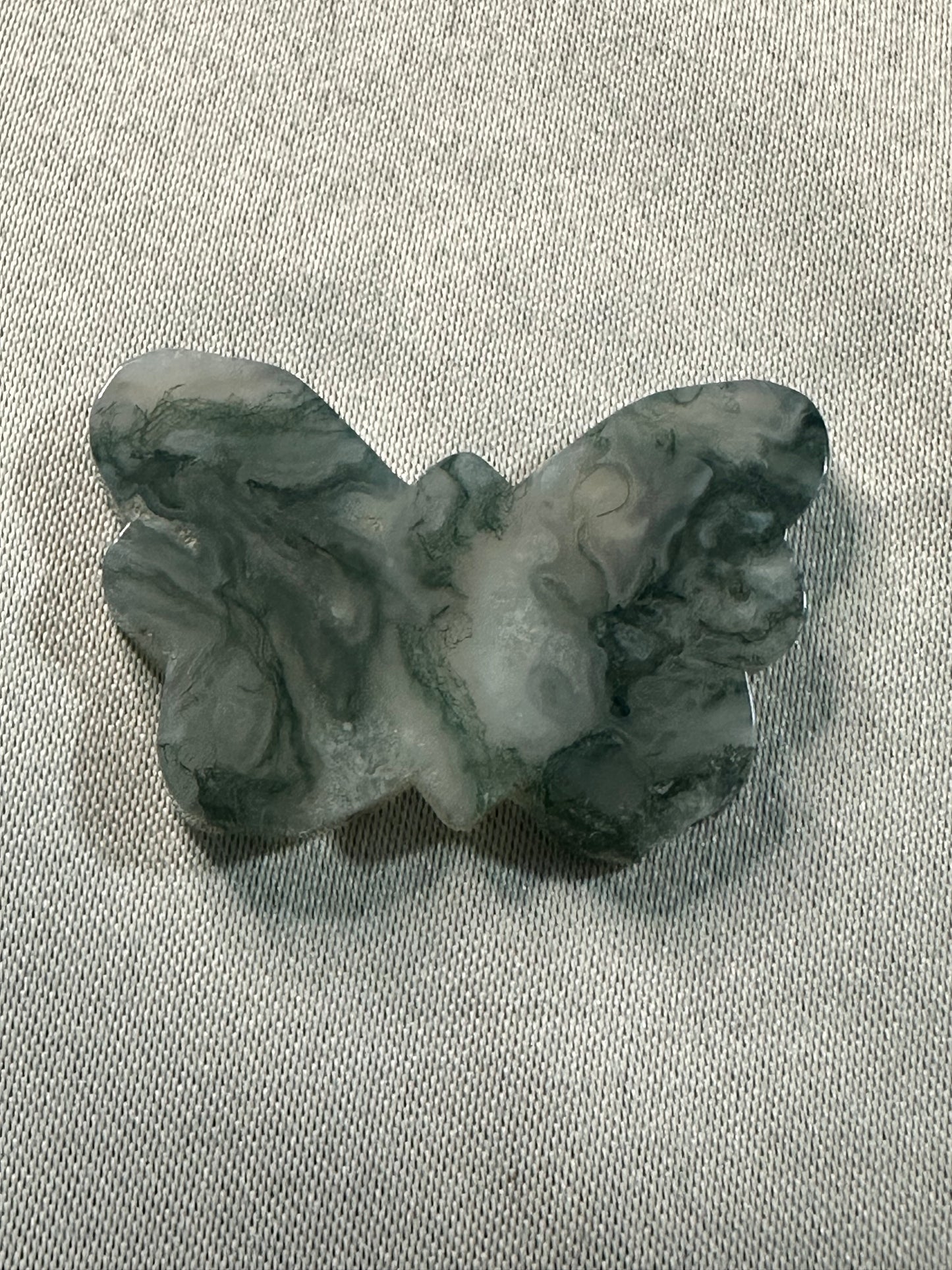 Moss Agate Butterflies