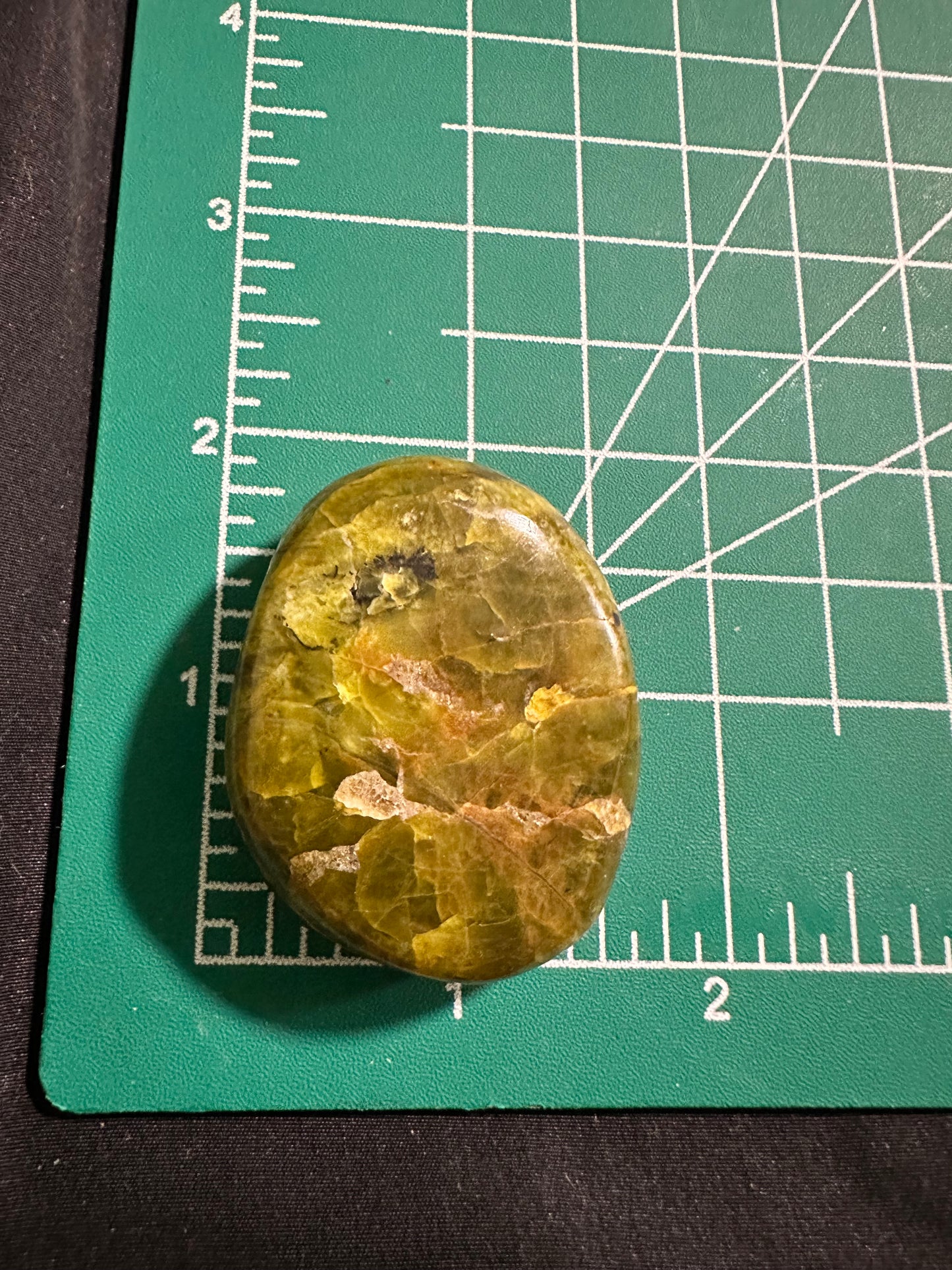 Green Opal Palm Stones