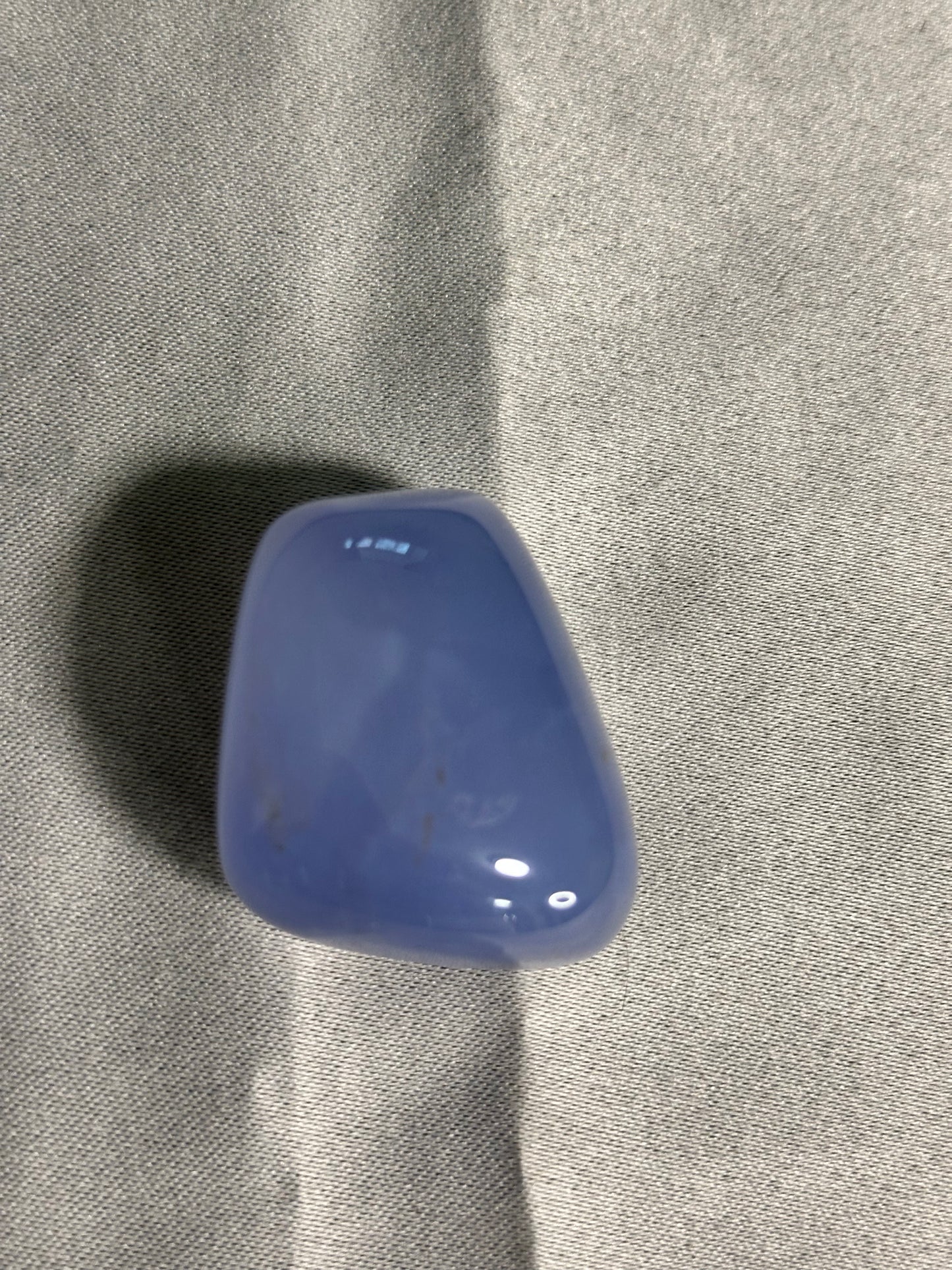 Blue Chalcedony Palm Stones