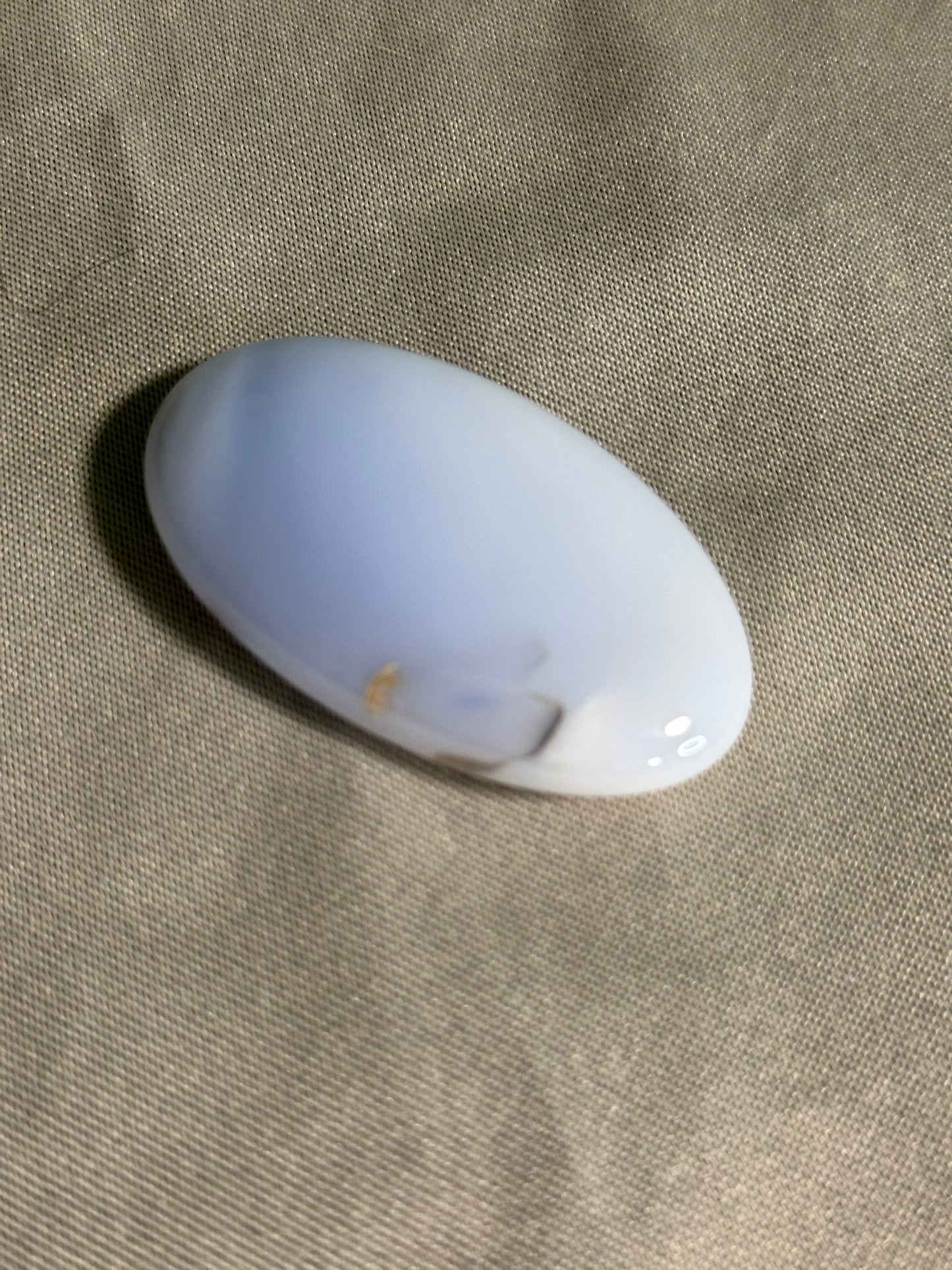 Blue Chalcedony Palm Stones