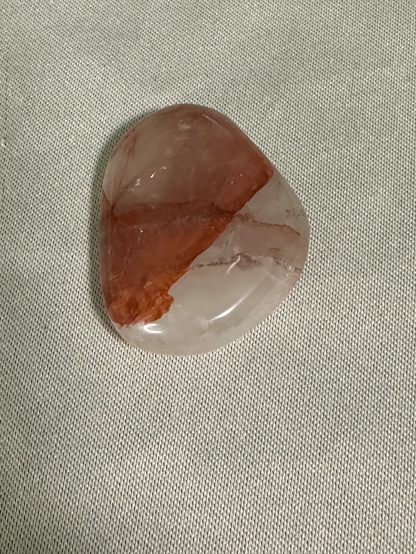 Fire Quartz Palm Stones